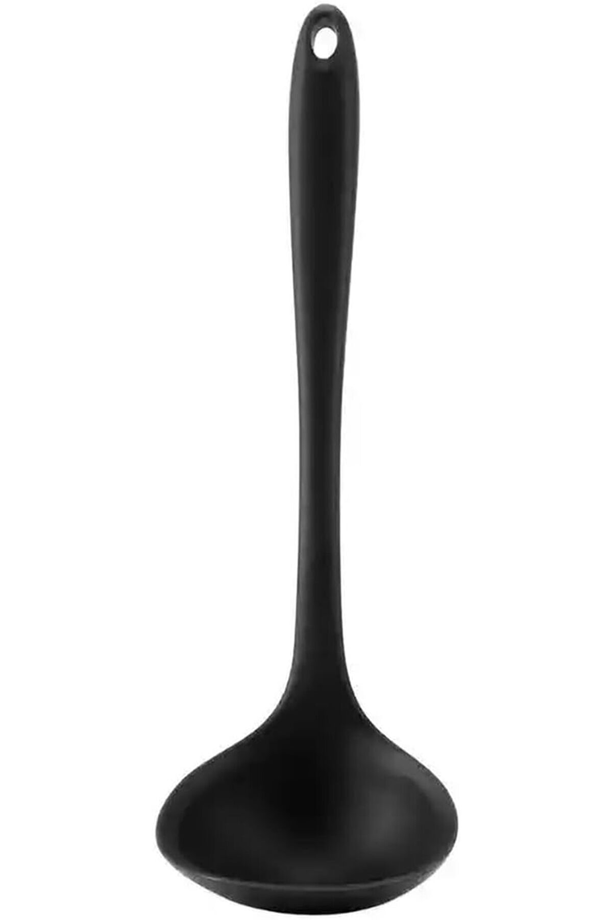 STOREMAX Silikon Kepçe, 5 Farklı Renk, Kaliteli Silikon (Siyah) 1014773