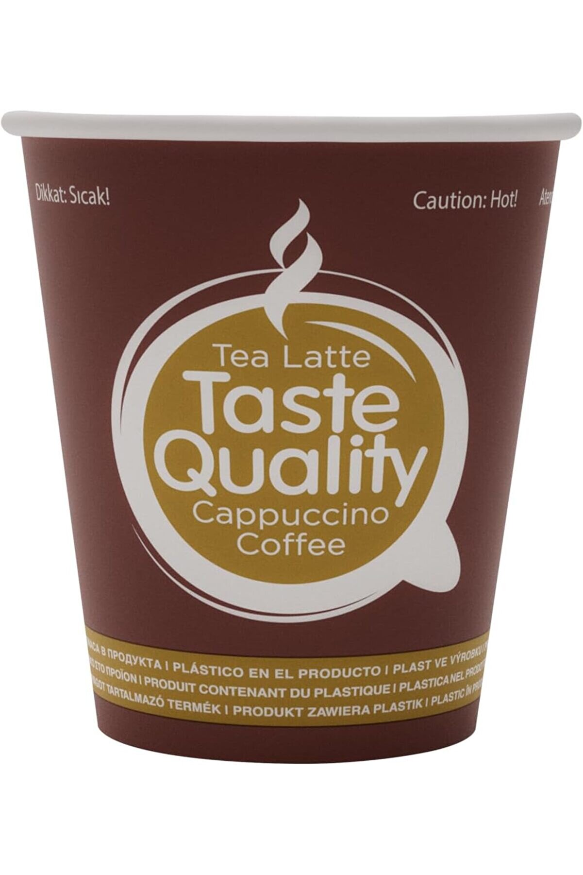 STOREMAX 75 adet tek kullanımlık karton bardak, kağıt dondurma bardakları, kahve bardakları, çay, sıcak ve so