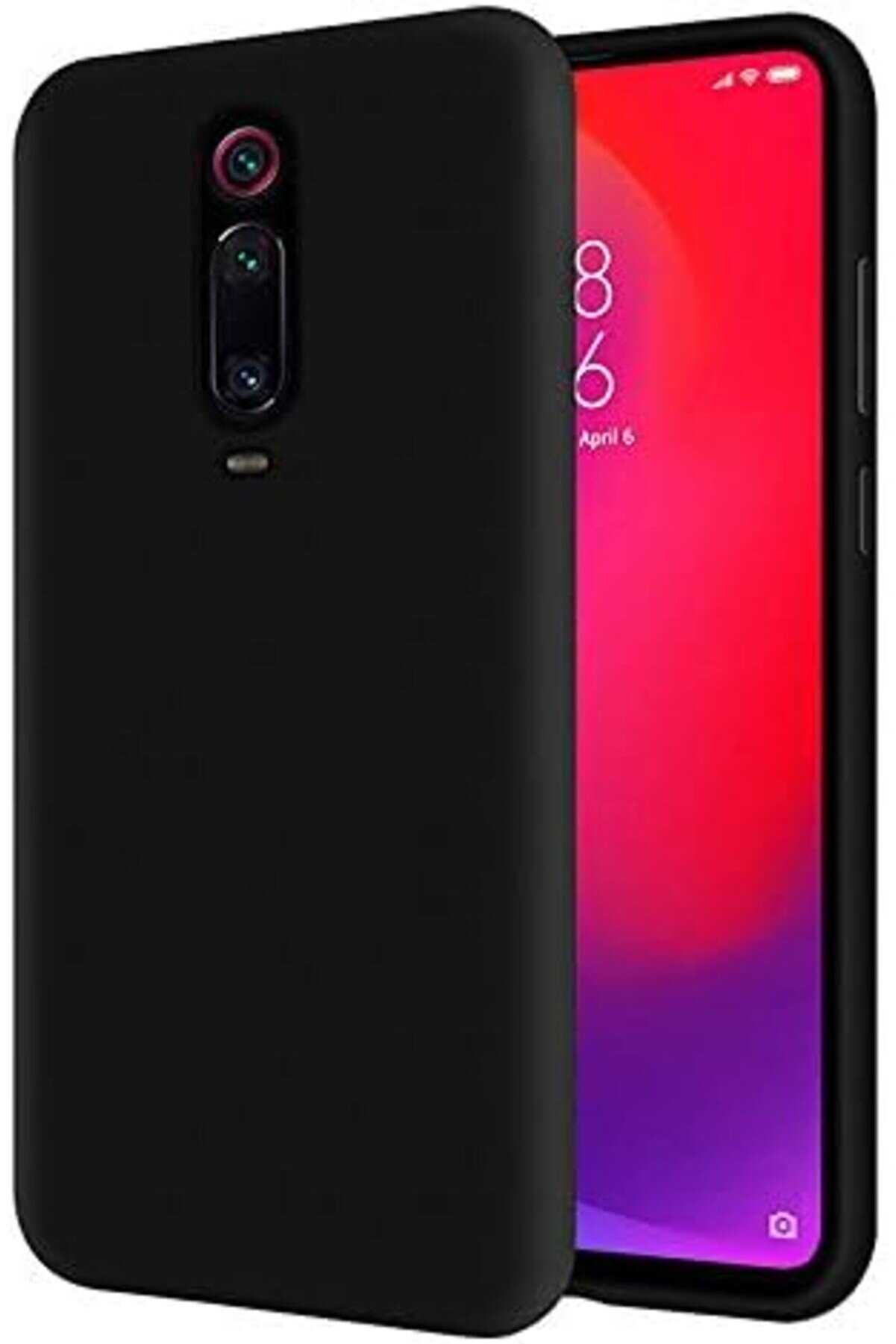 STOREMAX İletişim Mi 9T ile Uyumlu İçi Kadife Soft Logosuz Lansman Silikon Kılıf - Siyah 1014773