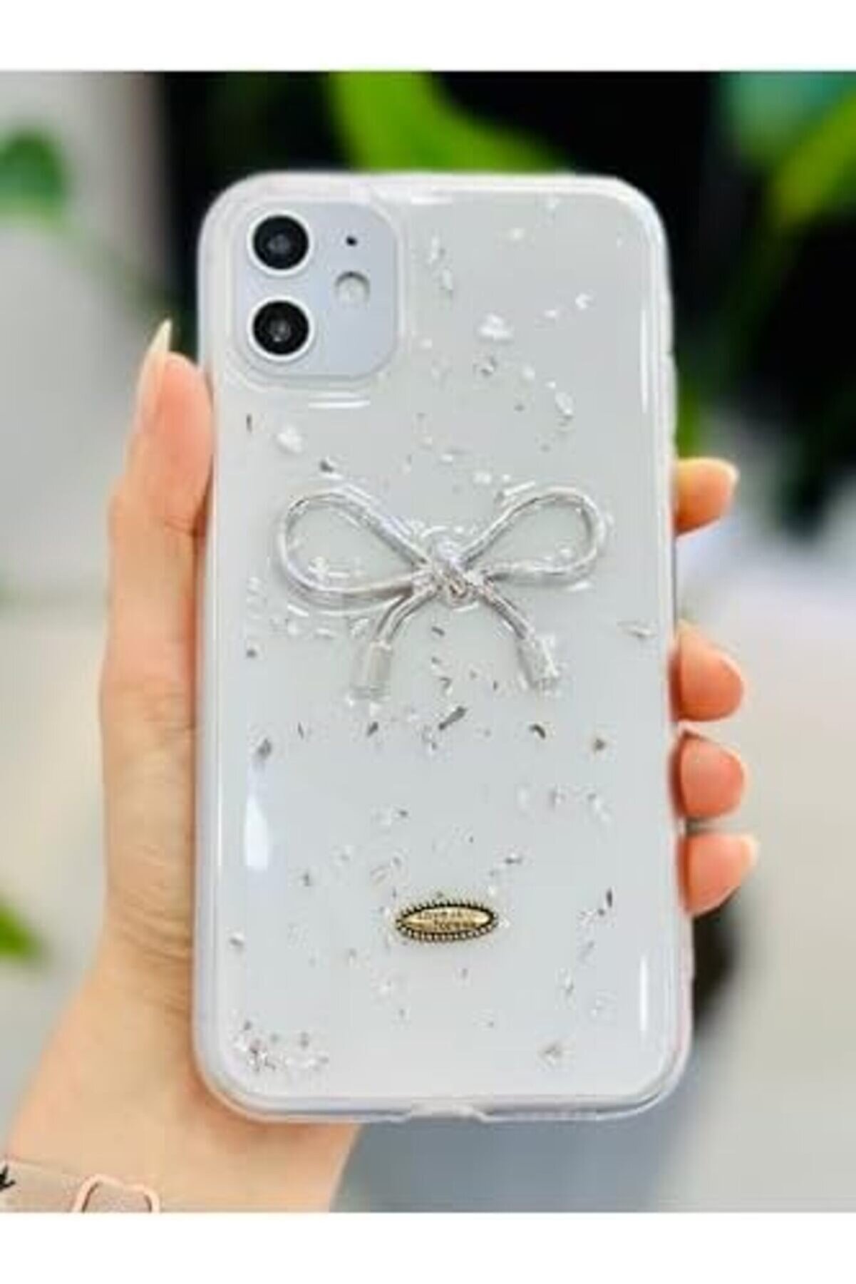 Aksesuar 11 Şeffaf Si̇mli̇ Epoksi̇li̇ Fi̇yonk Oyuncaklı Si̇li̇kon Kılıf 1014773