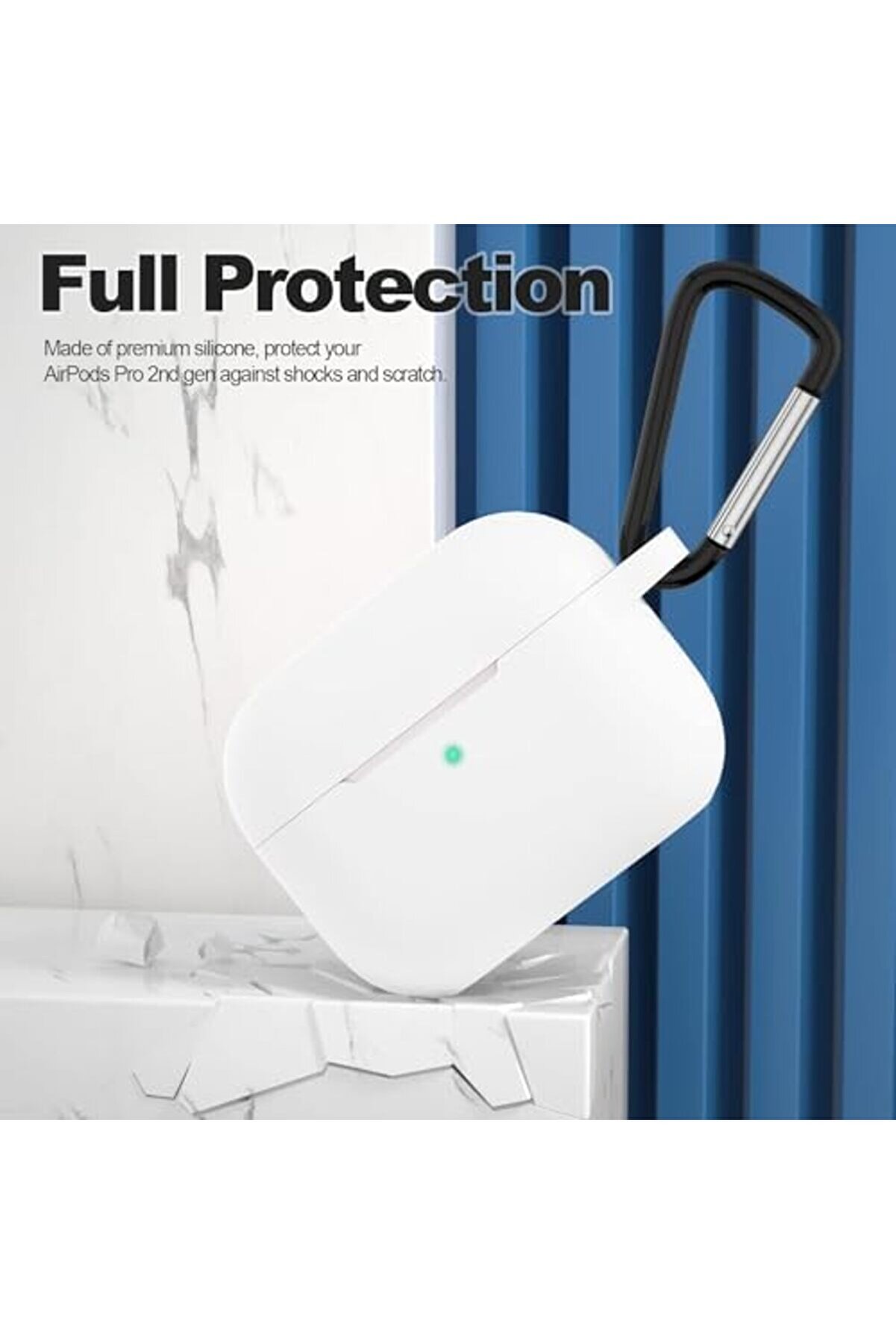 Pro 2.Nesi̇l Kılıf, Tam Özelli̇kli̇ Yumuşak Si̇li̇kon Pro 2.Nesi̇l Aksesuar Kılıf İle Uyumlu, Anahtarlıklı