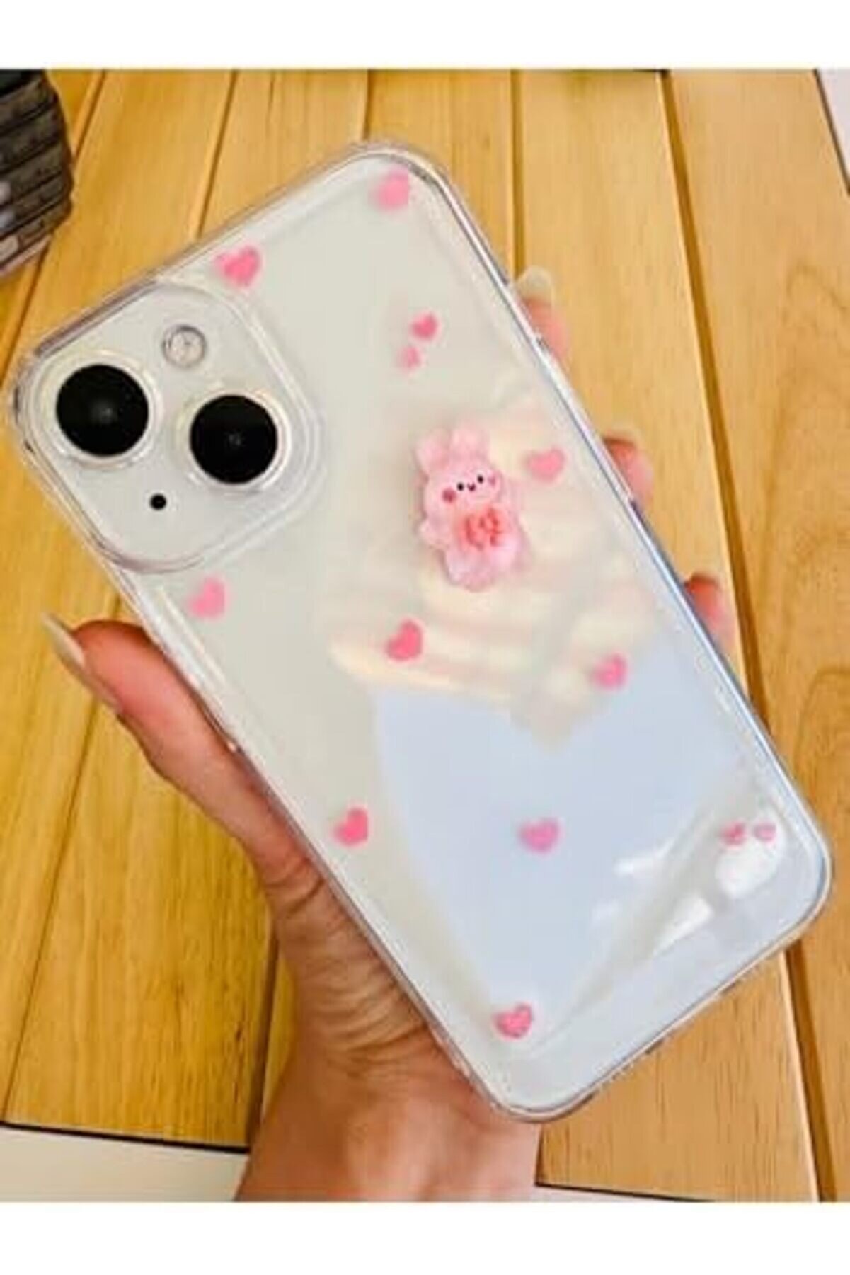 Aksesuar 13 Ve 14 İle Uyumlu 3D Oyuncaklı Tasarımlı Esnek Si̇li̇kon Kılıf 1014773
