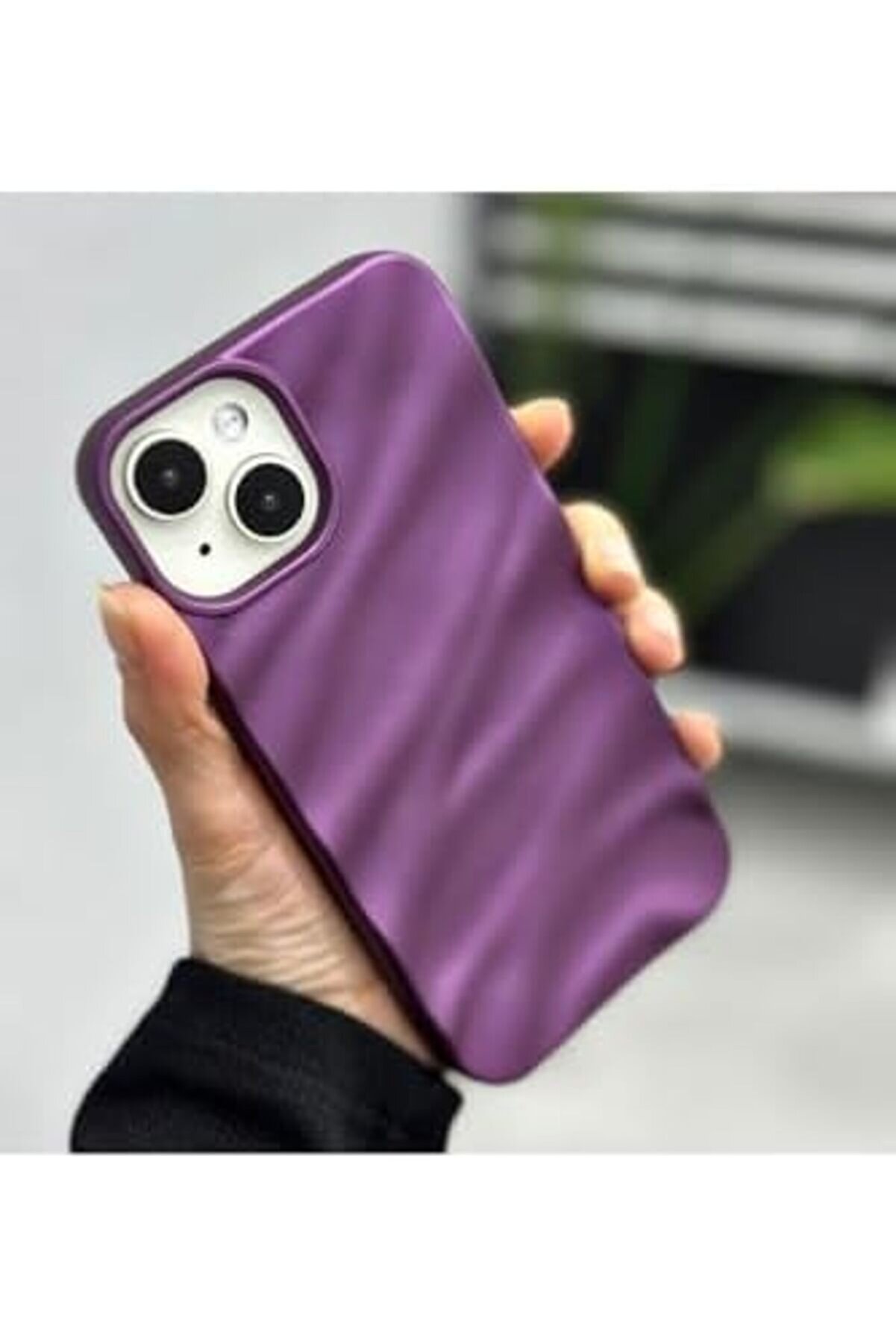 Aksesuar 14 Ve 15 İle Uyumlu 3D W Kabartma Mat Si̇li̇kon Kılıf 1014773