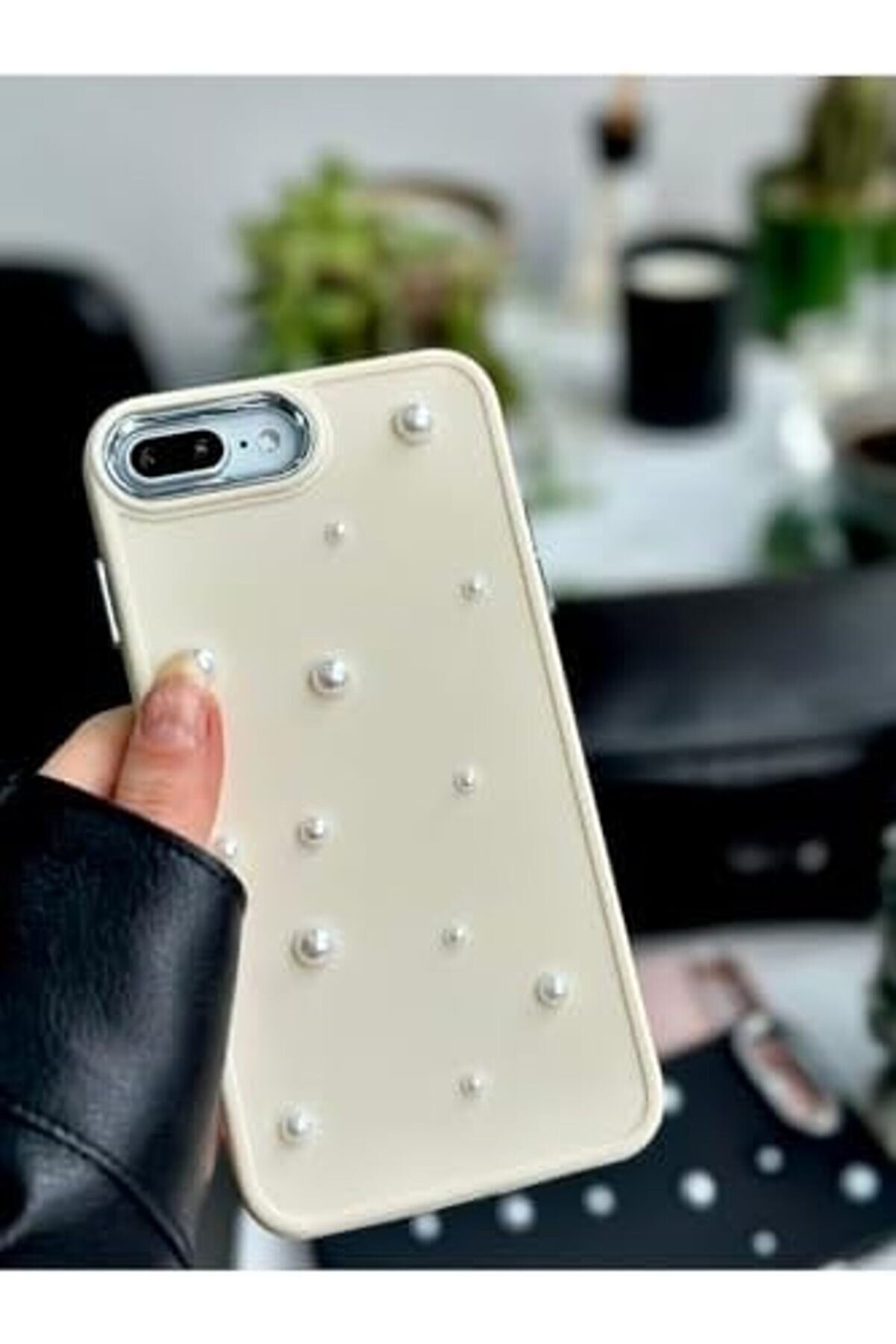 Aksesuar 7 Ve 8 Uyumlu Pearl Oyuncak Tasarımlı Esnek Si̇li̇kon Kılıf - Krempearl 1014773