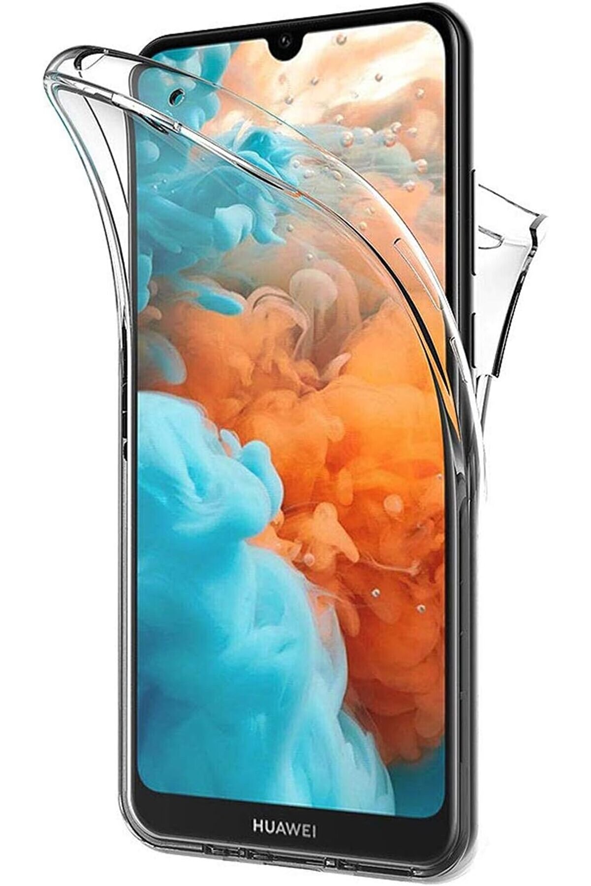 STOREMAX Y5 2019 Kılıf 6 tarafı tam full koruma 360 Clear Soft Şeffaf 1014773