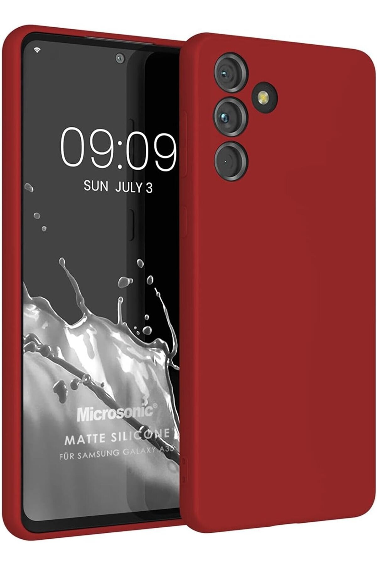 STOREMAX Silicone S24 Kılıf Kırmızı [ S24 ile Uyumlu Kılıf - Kırmızı] 1014773