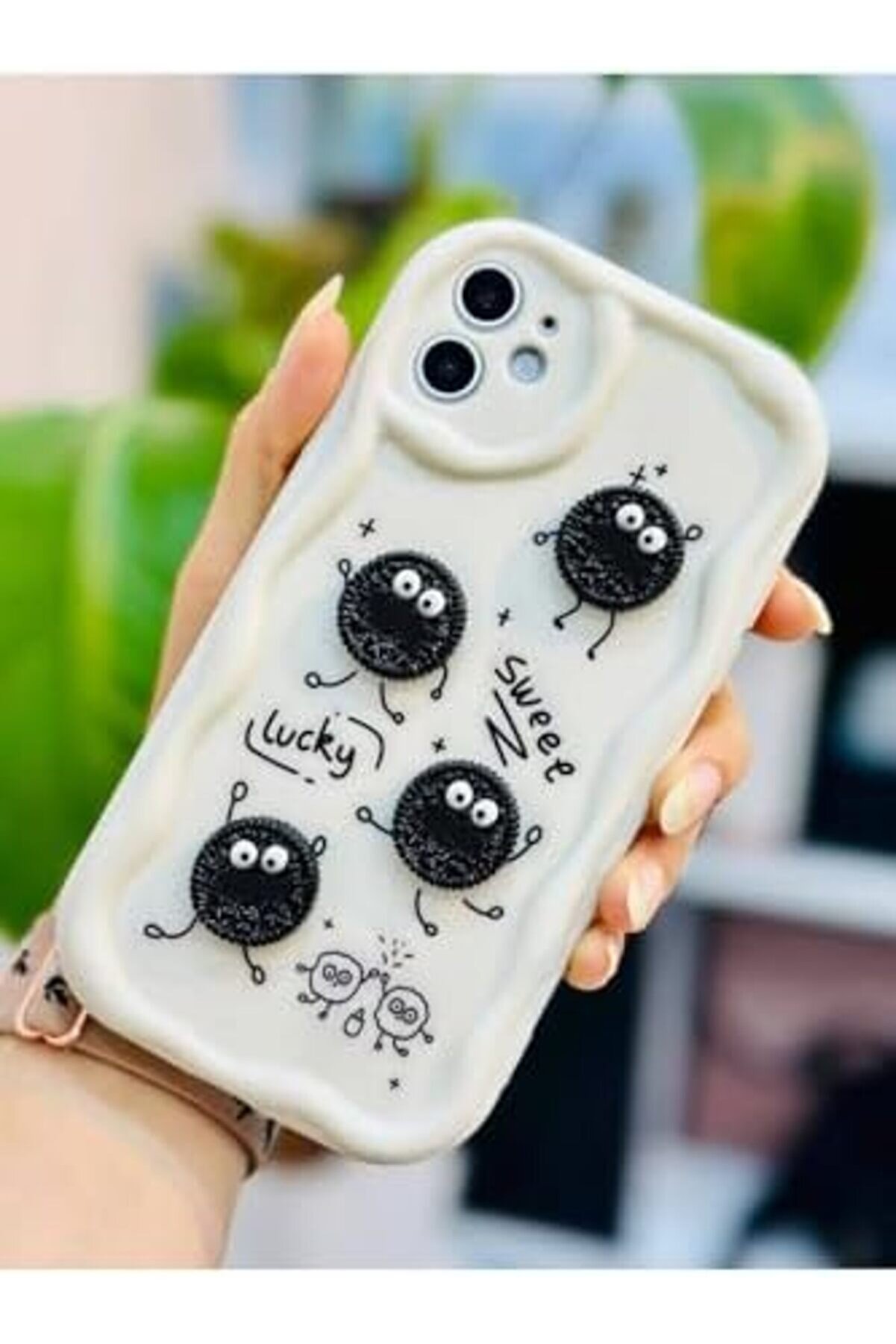 Aksesuar 11 İle Uyumlu 3D Oyuncak Tasarımlı Yumuşak Si̇li̇kon Kılıf 1014773