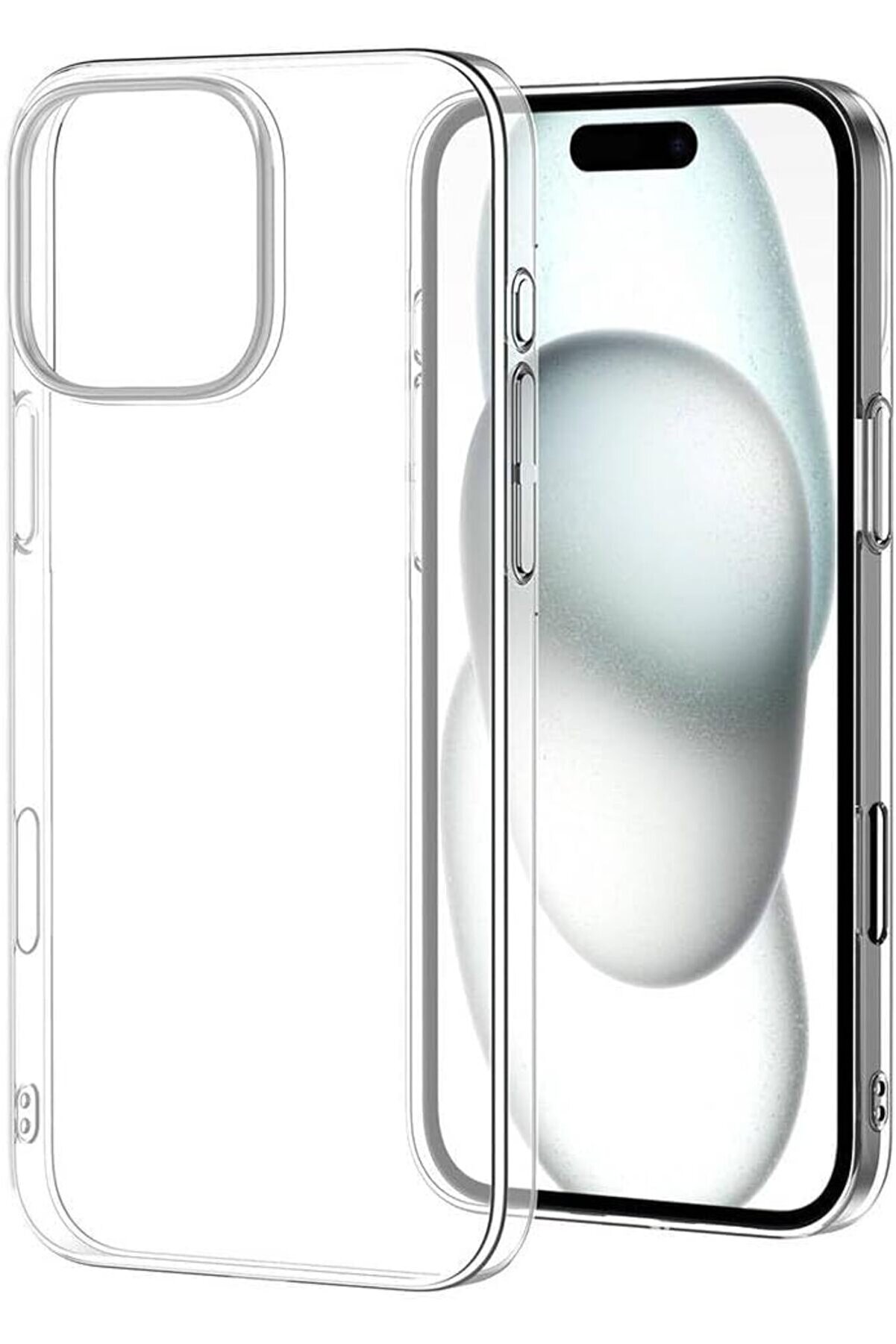 STOREMAX ile uyumlu 16 Pro Max Kılıf Droga Kapak Şeffaf 1014773