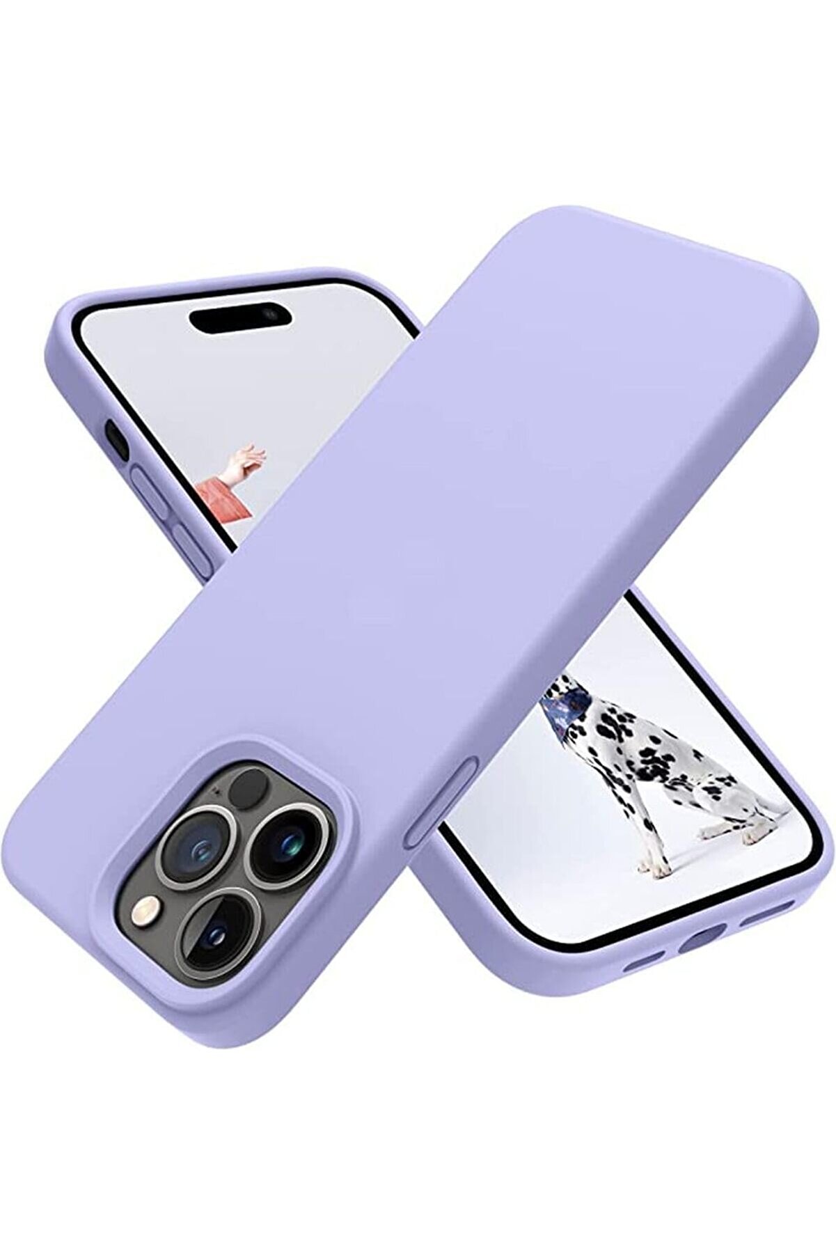 STOREMAX 14 Pro Max Kılıf 6.7’ Içi Kadife Lansman Silikon Kılıf Şok Emici Full Kasa Koruma Sağlayan Kılıf - L