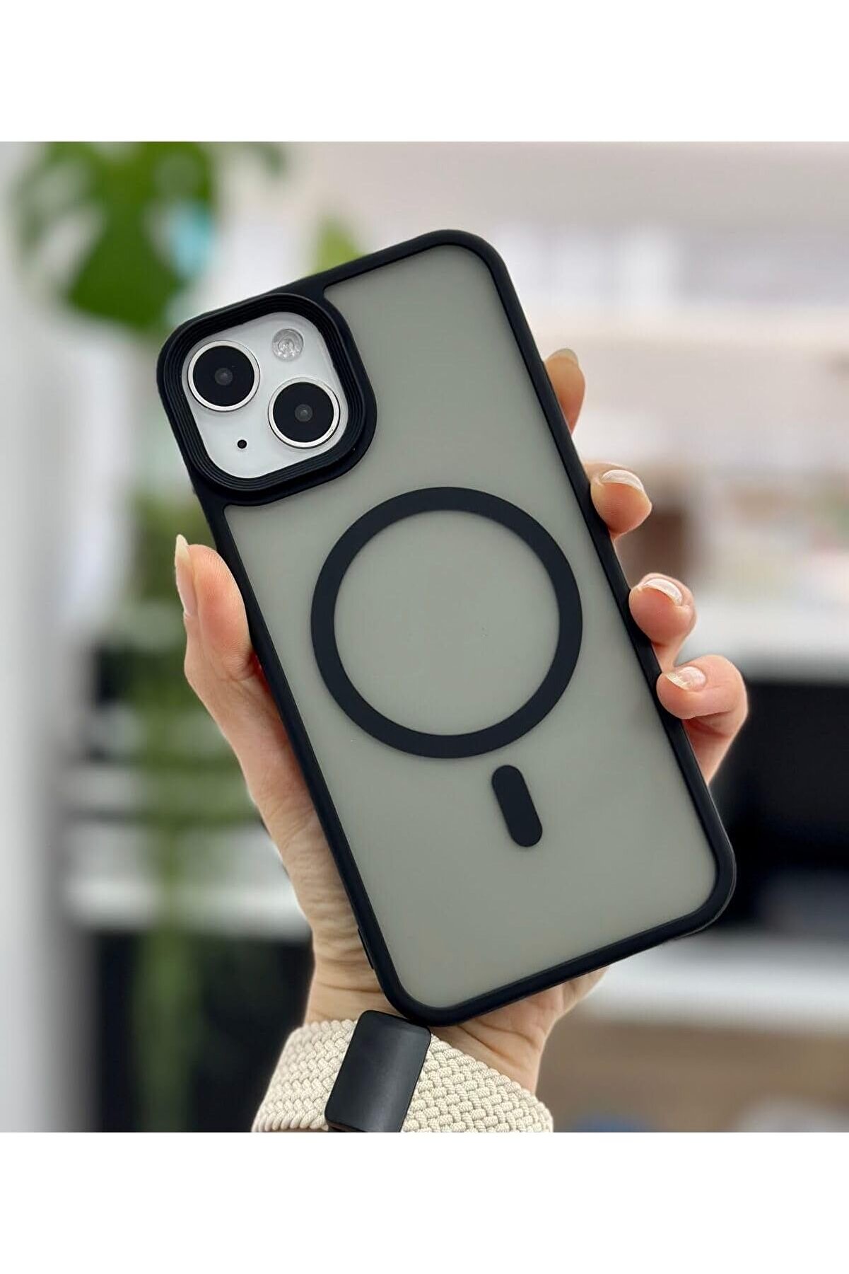 STOREMAX Aksesuar 13-14 ile Uyumlu Mat &Ouml;zellikli Şeffaf Kılıf 1014773