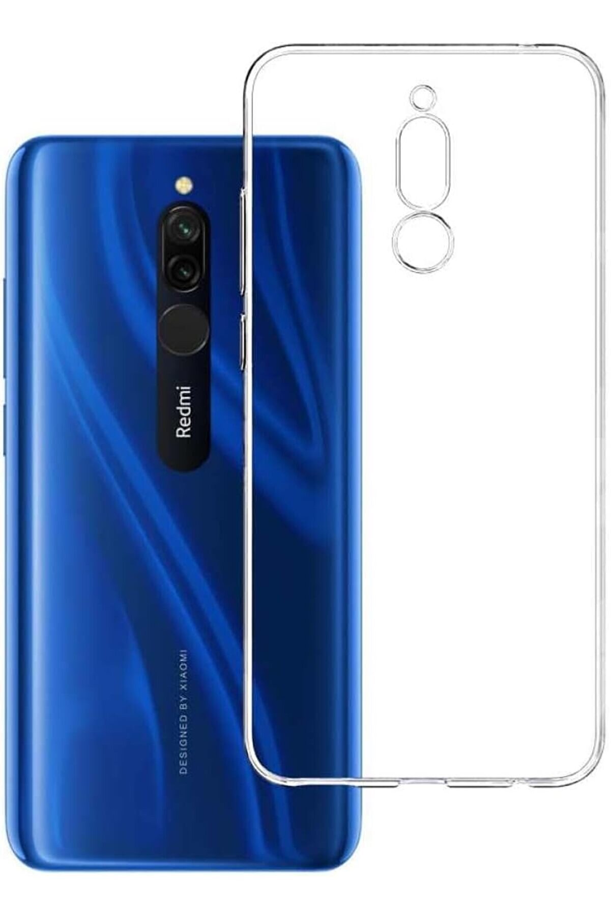 STOREMAX İletişim 8 ile Uyumlu Kapak 1mm S&uuml;per Silikon Şeffaf Kılıf 1014773