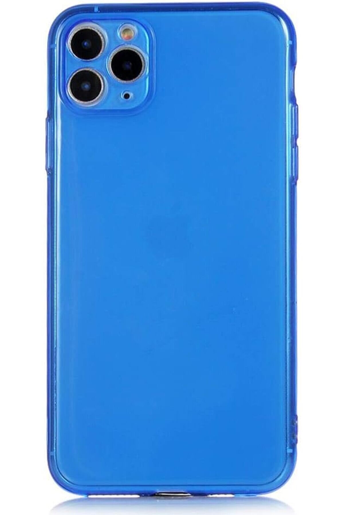 STOREMAX İle Uyumlu 11 Pro Max Kılıf Mun Silikon, Lacivert 1014773