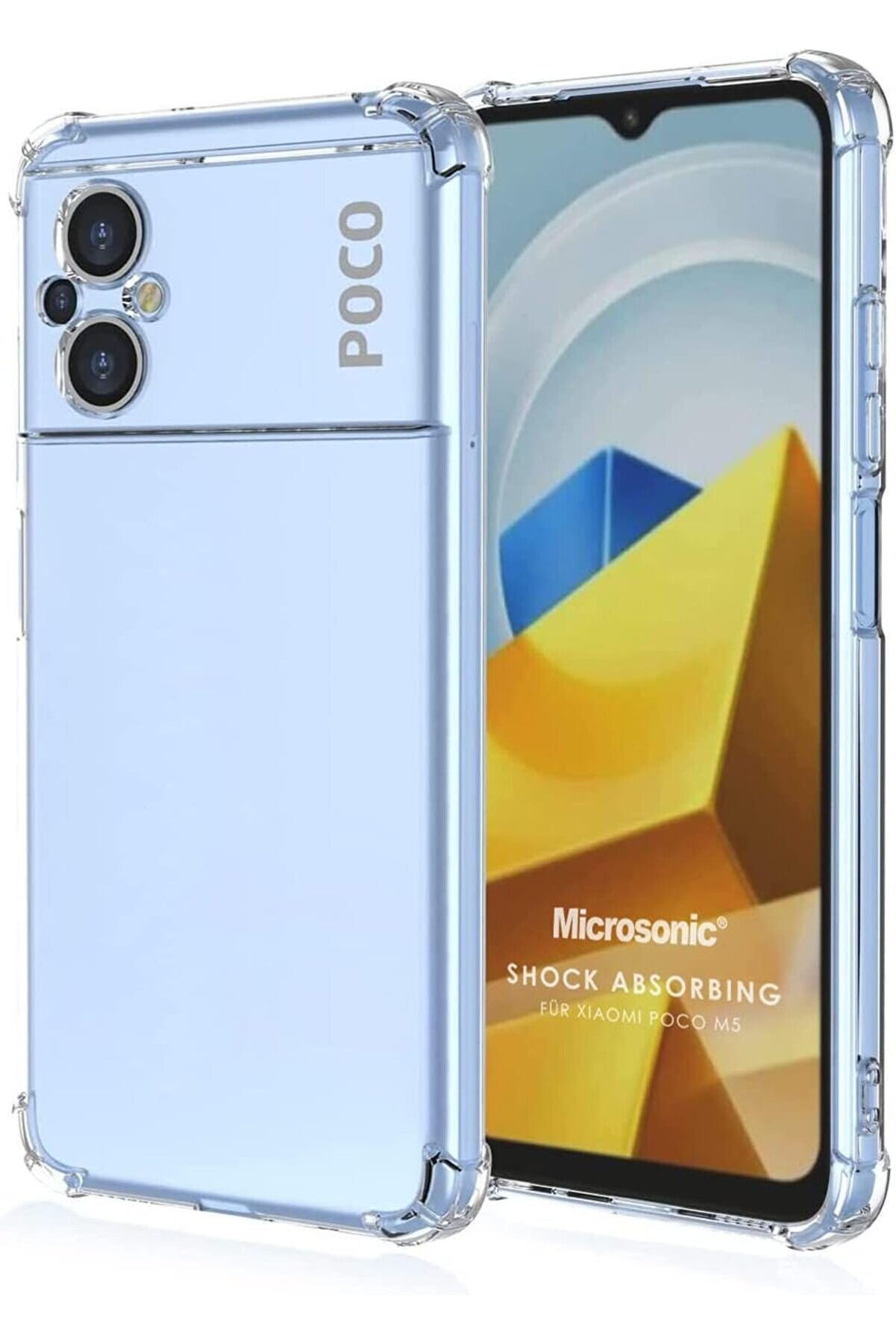 STOREMAX M5 i&ccedil;in Kılıf Absorbing Şeffaf [ M5 ile Uyumlu Kılıf - Şeffaf] 1014773