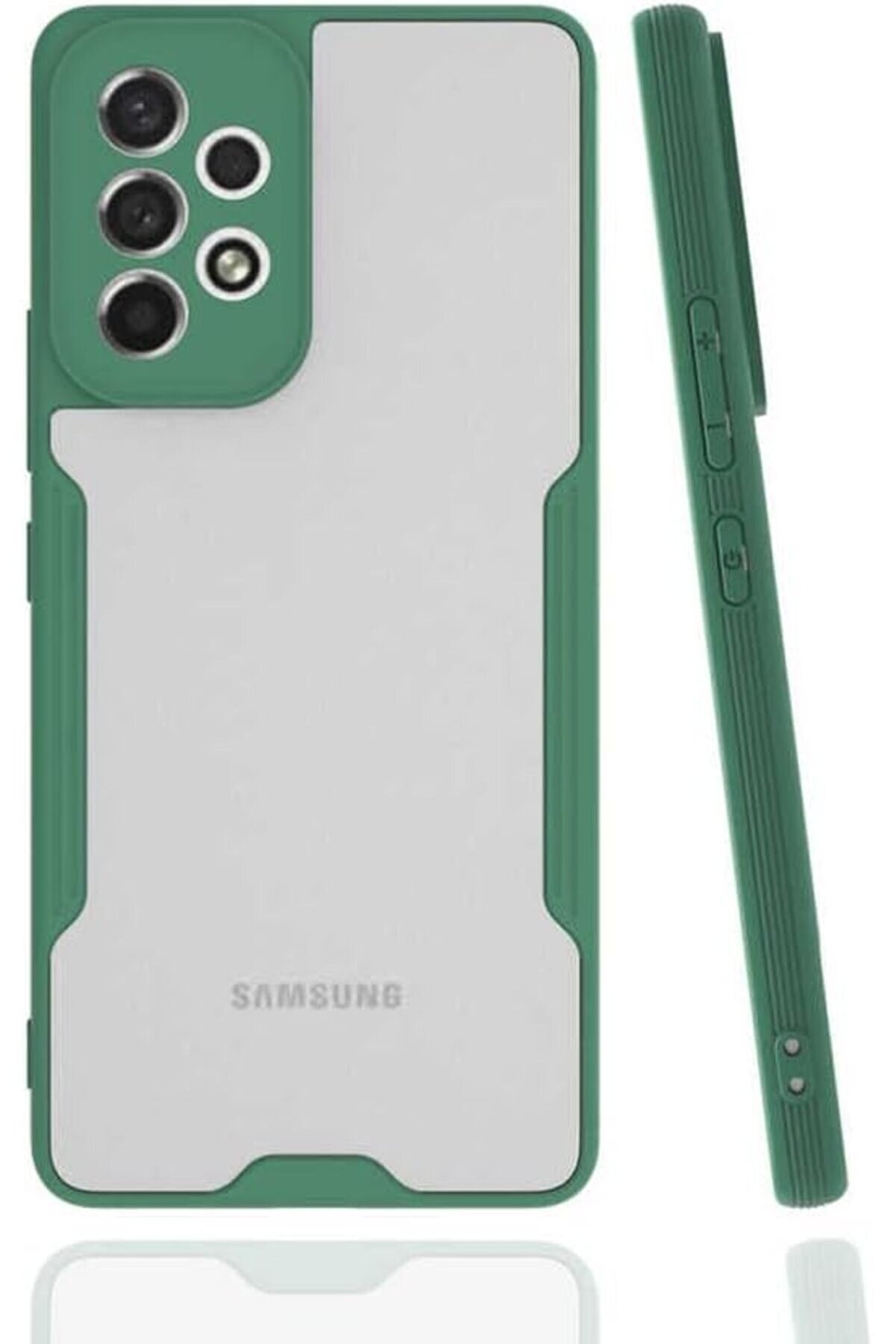 STOREMAX A13 4G Kılıf Kamera Korumalı Arkas Mat Silikon Platin 1014773