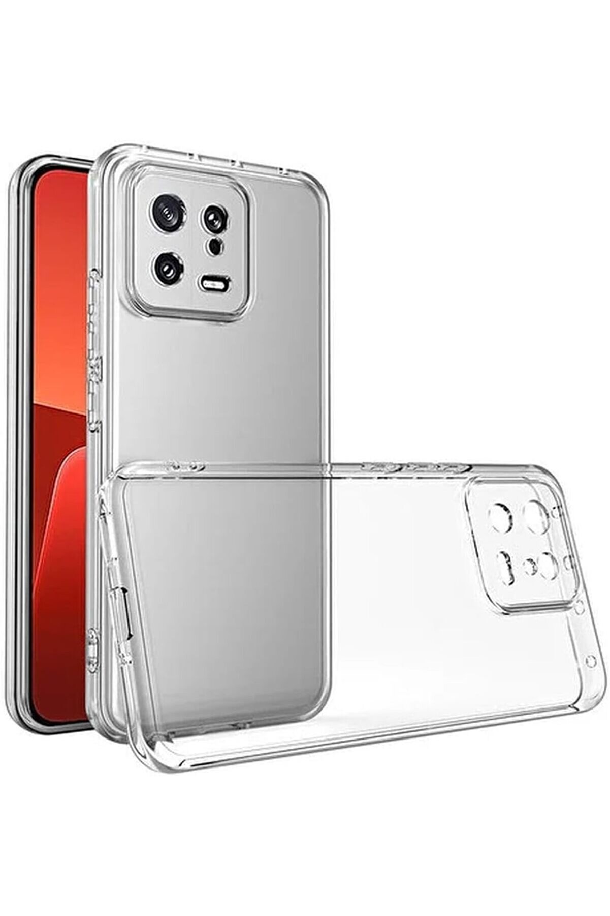 STOREMAX 13 Şeffaf Kamera Korumalı Ultra Slim Tpu Şeffaf Kılıf. 1014773