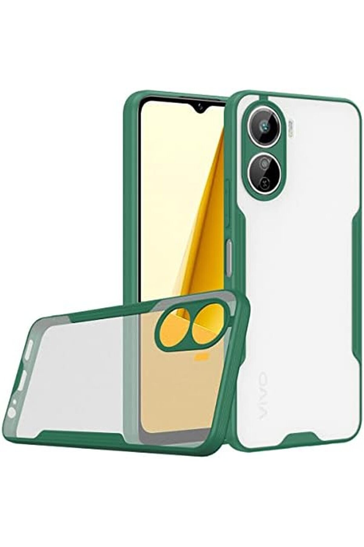 Y16 Kılıf Kamera Korumalı Arkası Mat Si̇li̇kon 1014773