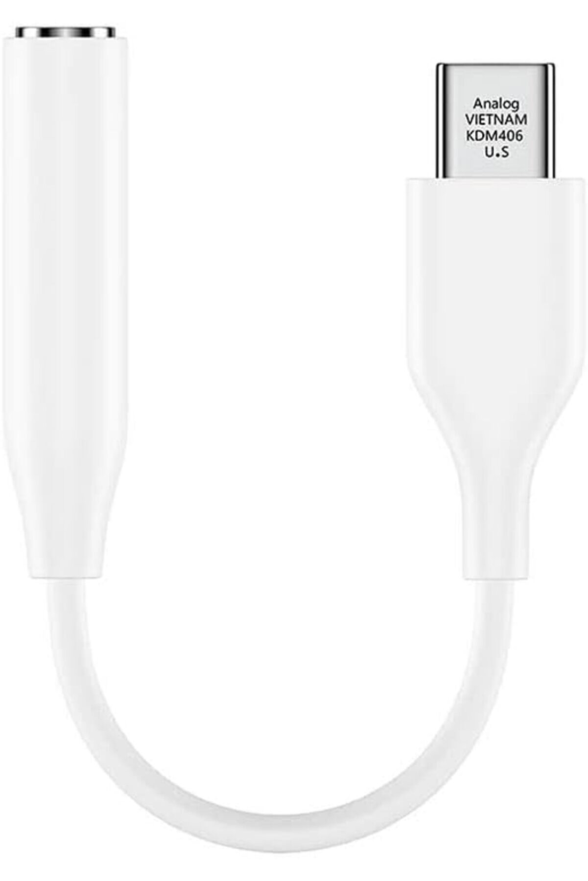 Svngsphereshop Type-C İ&ccedil;i̇n 3.5Mm Aux, Kulaklık Ve Mi̇krofon Adapt&ouml;r&uuml;, Beyz, Telefonlar İle Uyumlu Sv