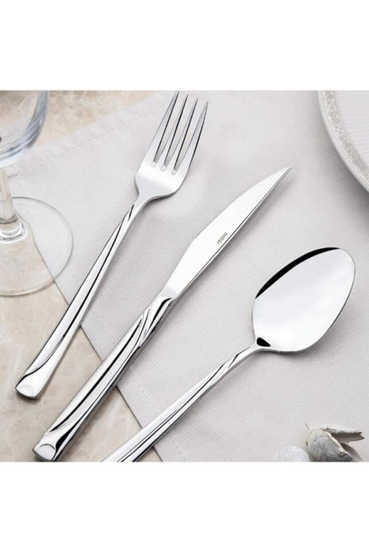 STOREMAX Fiesta Sade 12 Kişilik 72 Parça Kutulu Çatal Kaşık Bıçak Takımı 1014773