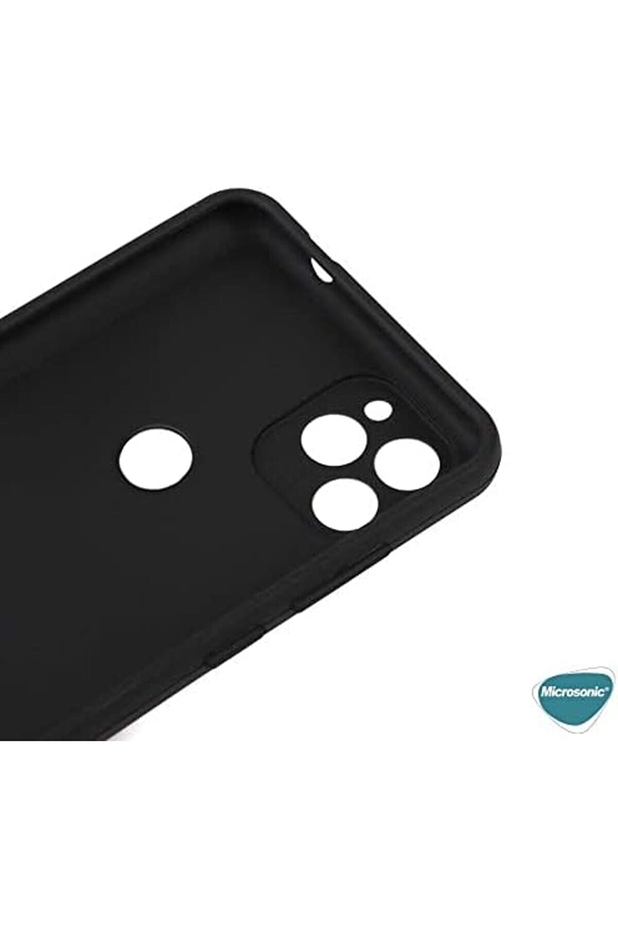 Pltnstoreshop Matte Si̇li̇cone General Mobi̇le Gm 22 İ&ccedil;i̇n Kılıf Si̇yah [Gm 22 İle Uyumlu Kılıf - Si̇yah]