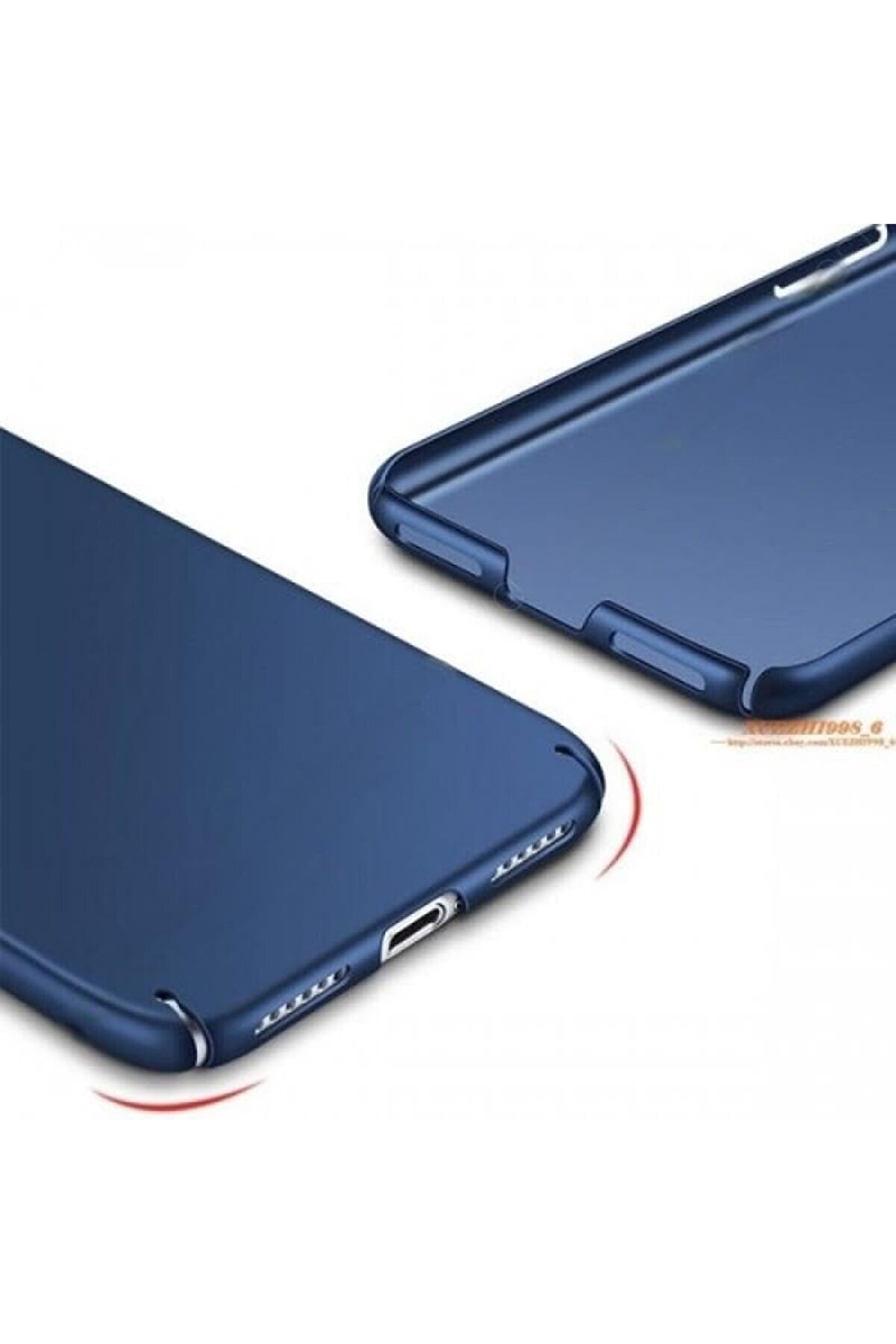 A7 2018 Uyumlu Sert Rubber Si̇li̇kon Kılıf (Si̇yah) 1014773