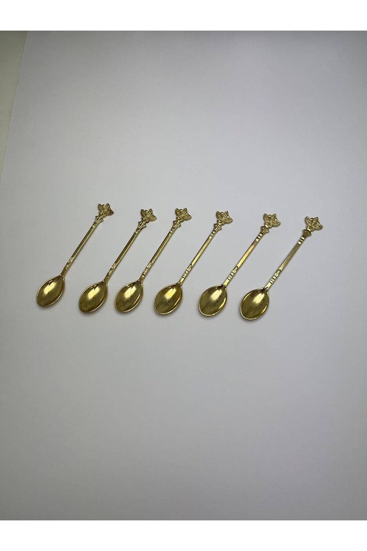 STOREMAX Renkli Çay Kaşığı Seti (6'lı)-Yaprak Desenli 1014773