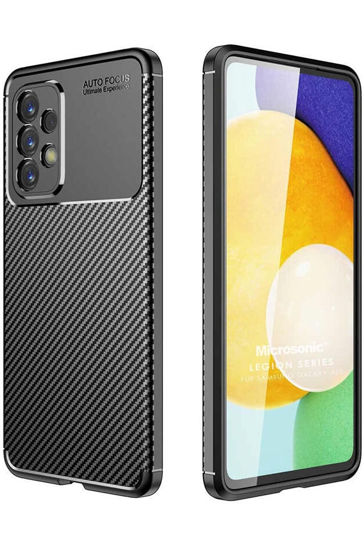 A73 5G İ&ccedil;i̇n Kılıf Legi̇on Seri̇es Si̇yah [ A73 5G İle Uyumlu Kılıf - Si̇yah] 1014773