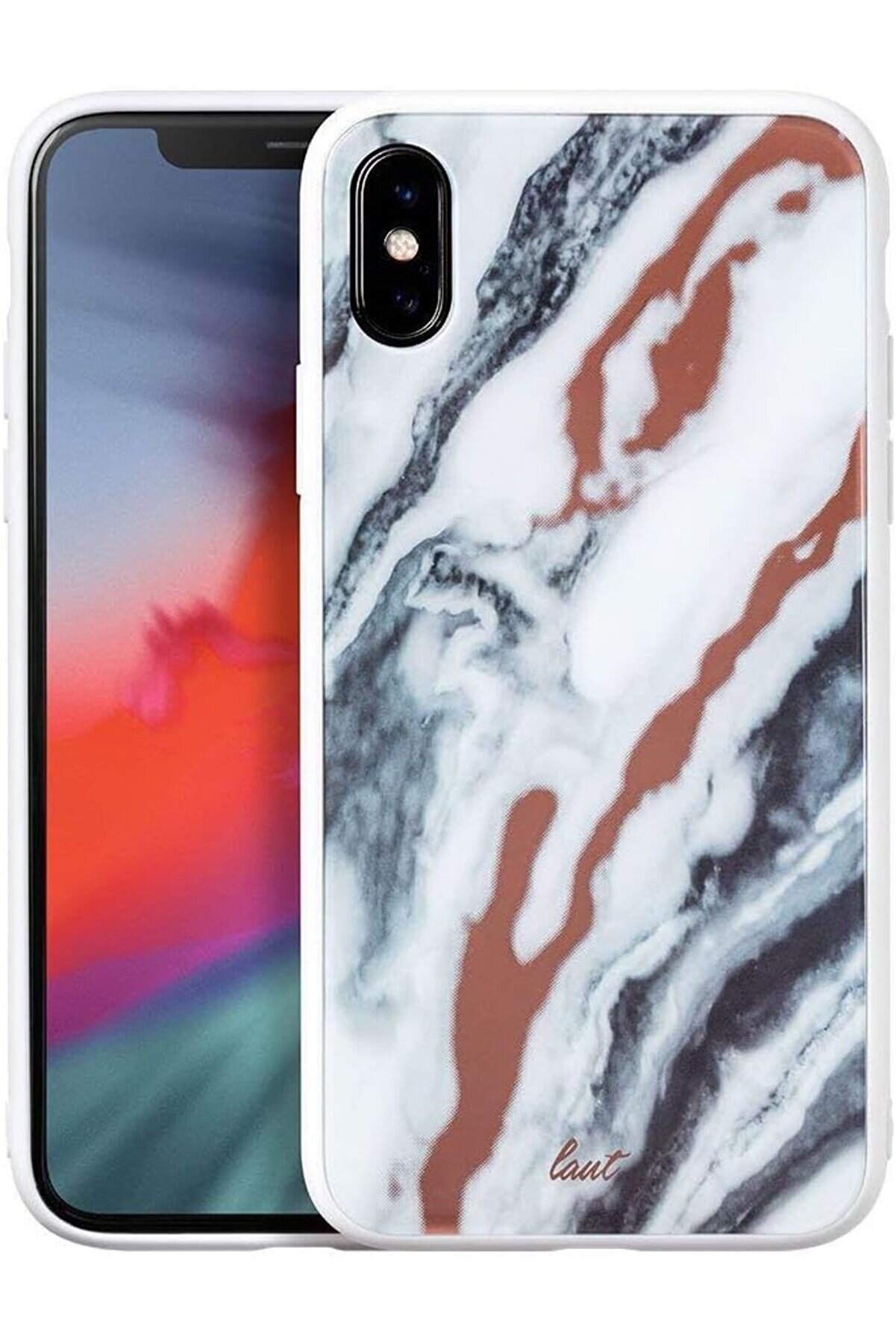 STOREMAX X/XS İçin Mineral Kılıf Tempered Glass, Beyaz 1014773