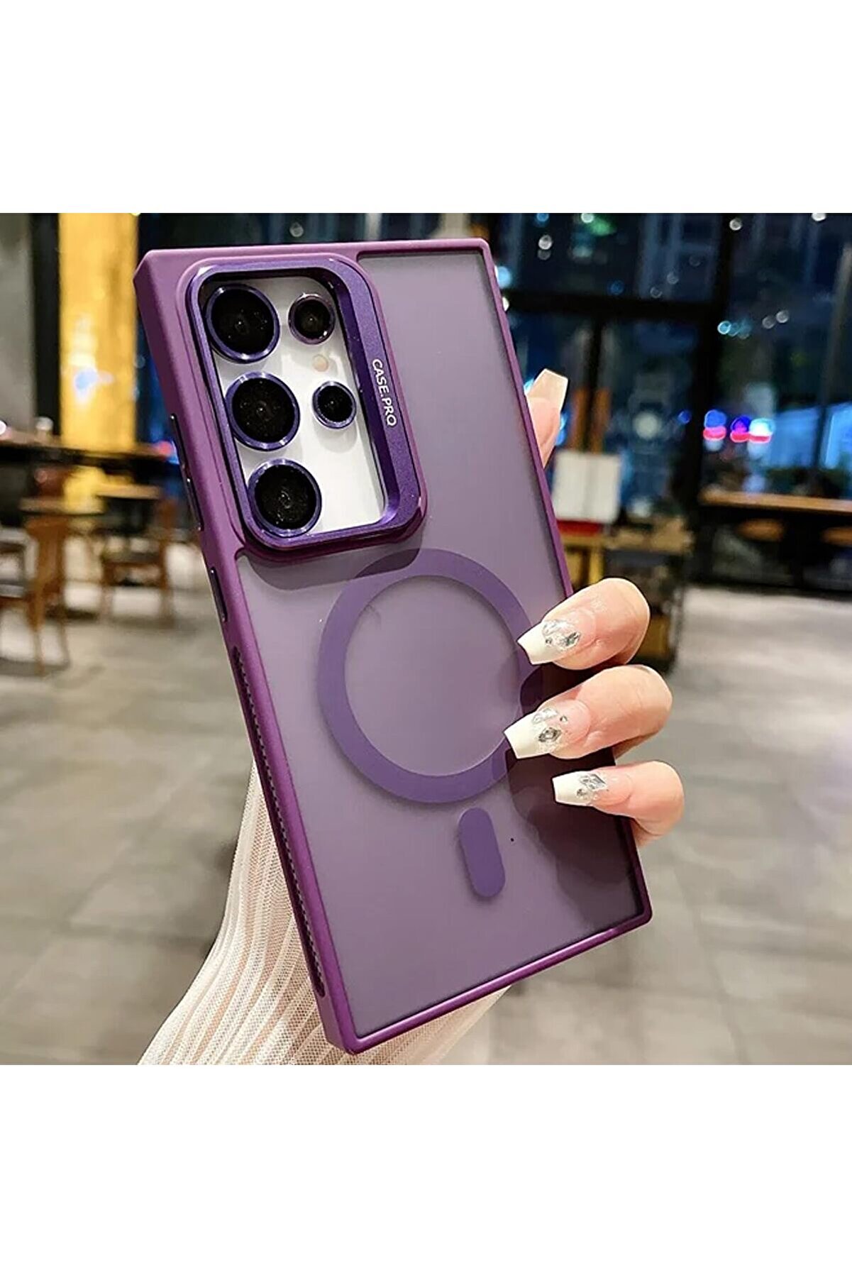 STOREMAX S24 Ultra ile uyumlu Kamera Lens Aparatlı Olabilen ile uyumlu Kamera Korumalı Şeffaf Full Telefon Kı