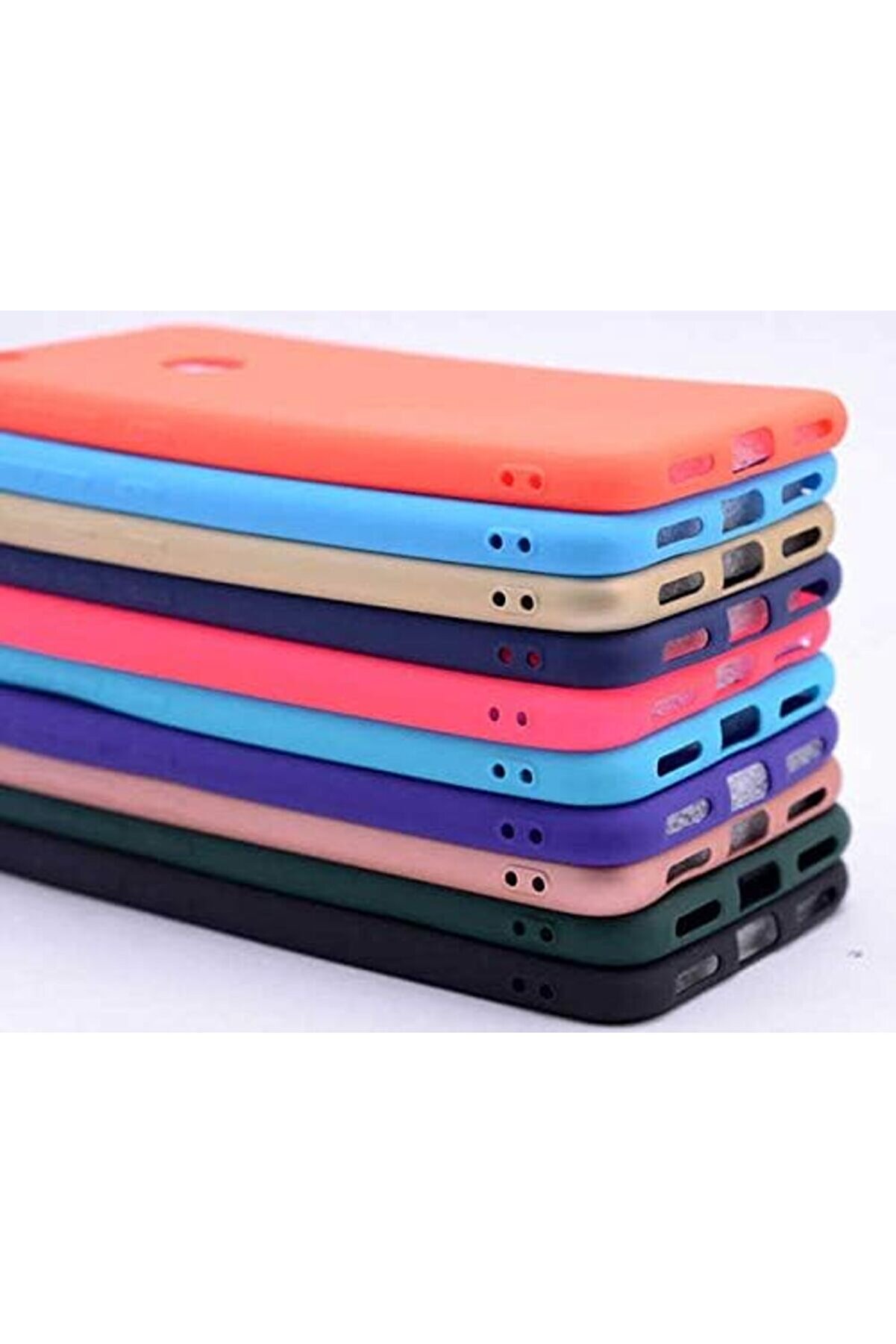 G6 Uyumlu Mat Yumuşak Si̇li̇kon Kılıf (Kırmızı) 1014773