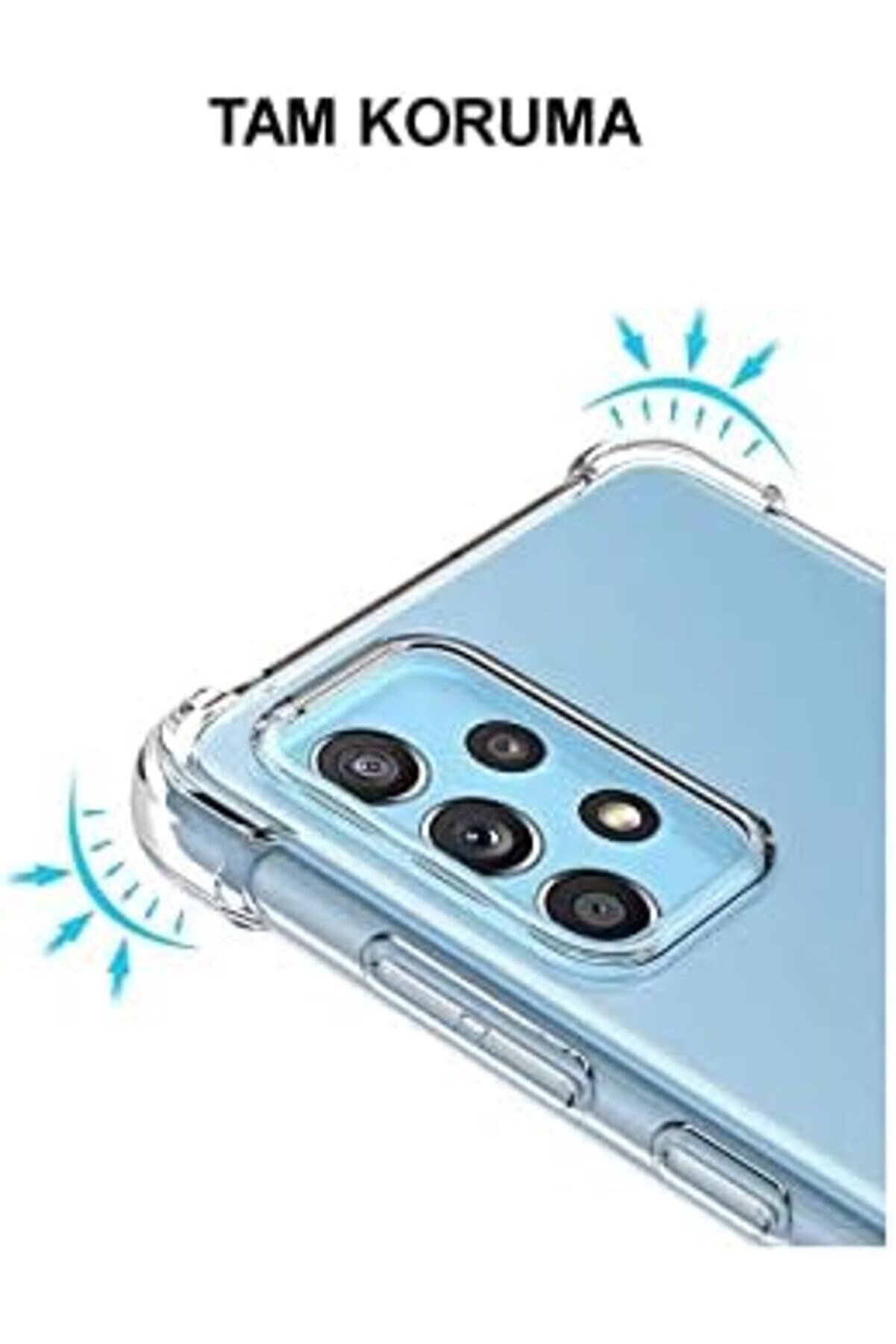 İleti̇şi̇m S20 Şeffaf Ai̇rbag K&ouml;şe Korumalı Si̇li̇kon Kılıf 1014773