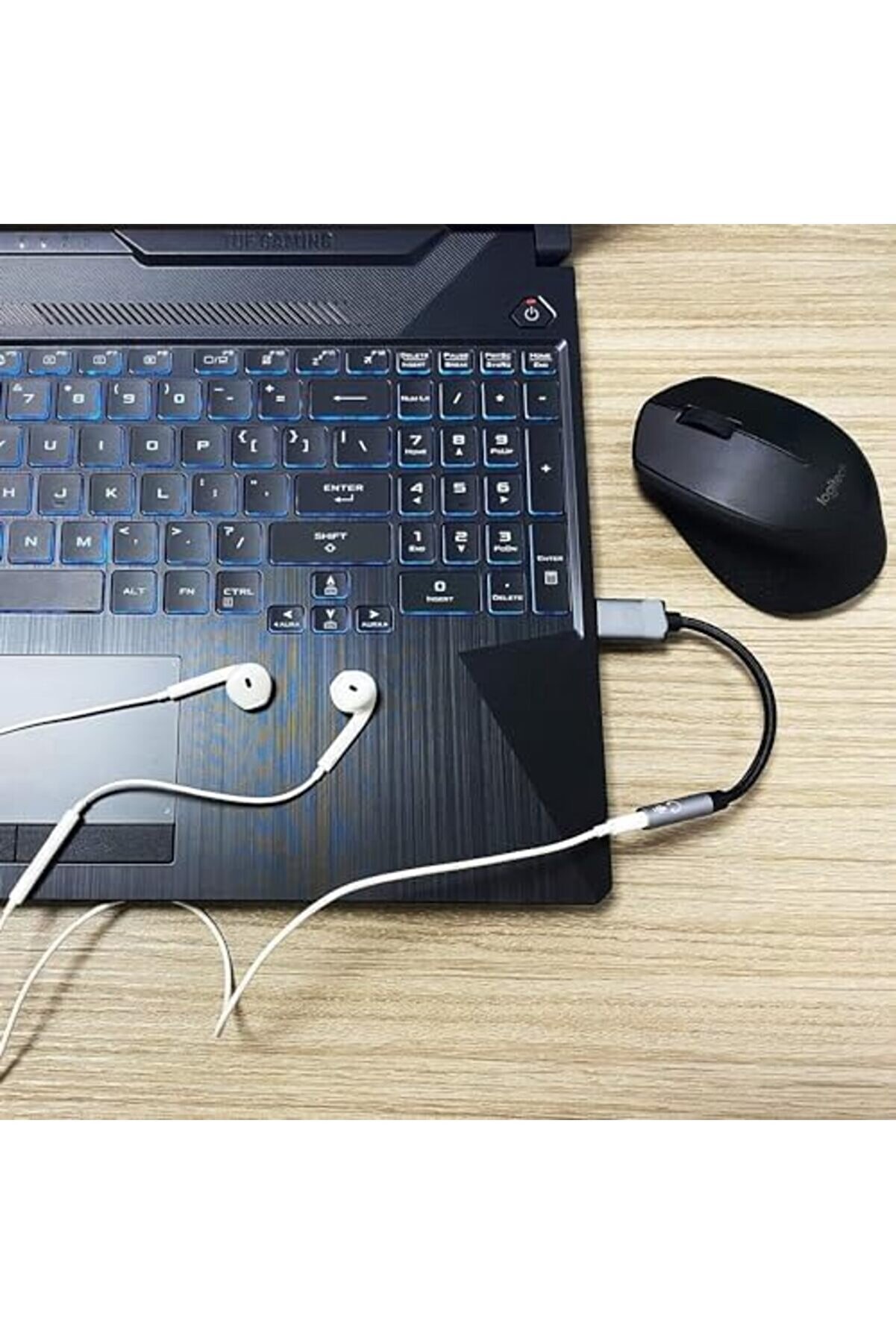 3.5Mm Usb Transferi̇ Ses Kartı Aux Hi̇fi̇ Ses Uzatma Kablosu Pc İçi̇n 3.5Mm Hoparlör Kulaklık Kulaklık