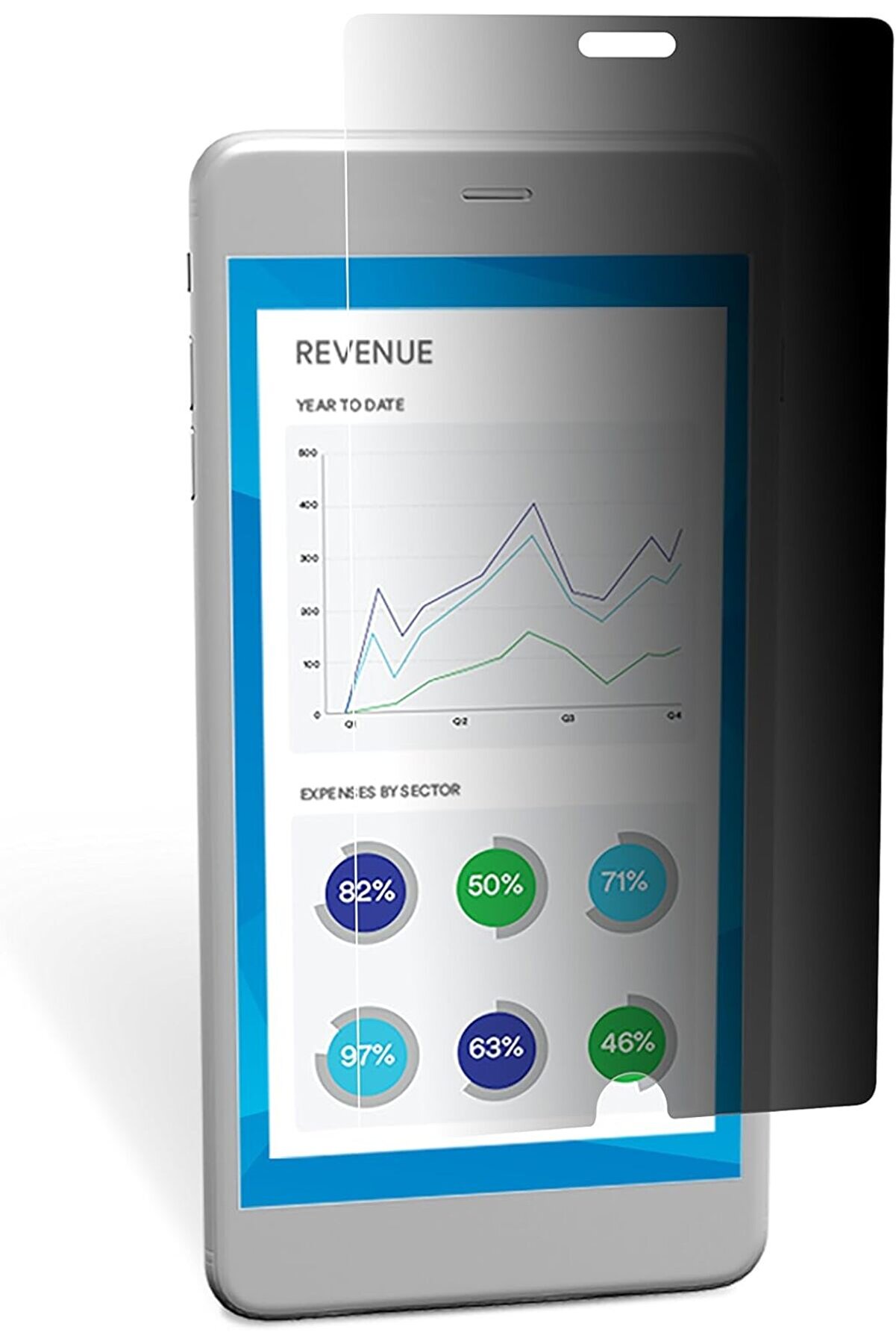 STOREMAX Gizlilik Sağlayan Ekran Koruması, 6 /6s /7 /8, Siyah 1014773