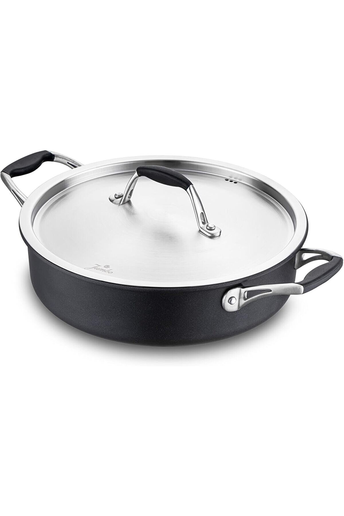 STOREMAX modashine New Moment Siyah Basık Tencere 26 cm modascope 1014773