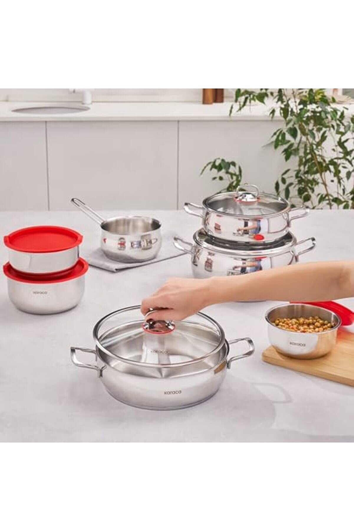 Modashi̇ne Pi̇şi̇r&Sakla V2 13 Prç Çeli̇k Set Modascope 1014773