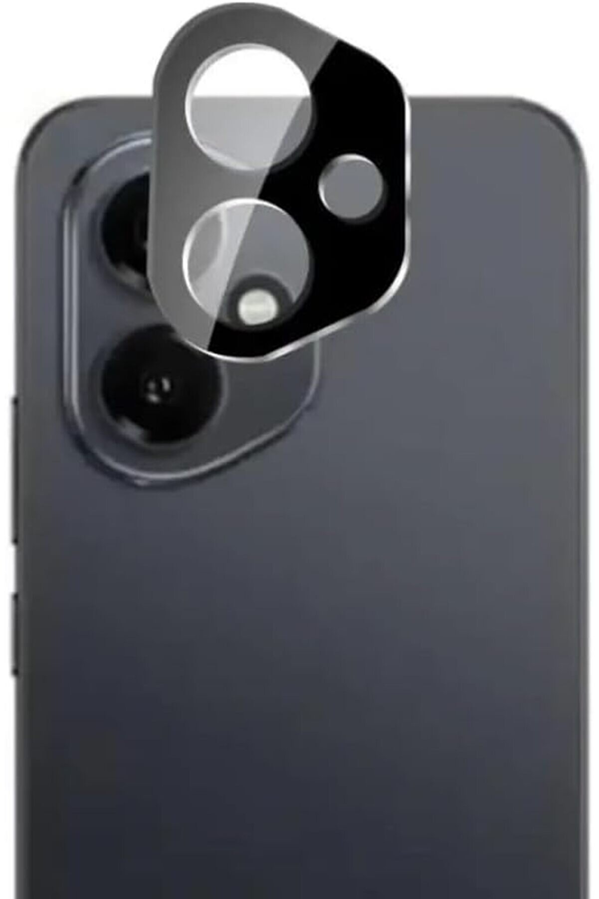 STOREMAX 400 İle Uyumlu Temperli Siyah Sert Cam Lens Kamera (KAMERAYI ETKİLEMEZ) 1014773