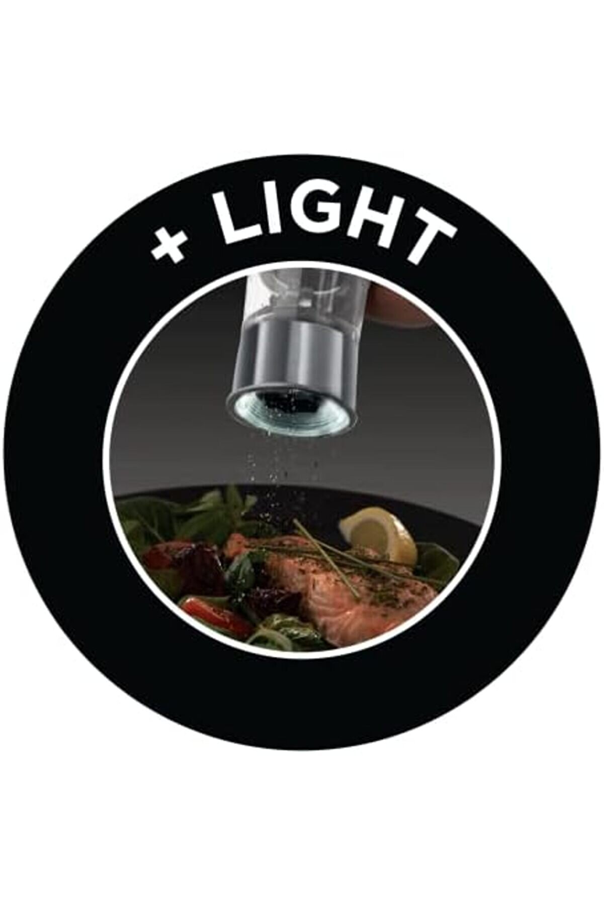 Eli̇zzashop Hobbs Elektri̇kli̇ Tuz Ve Karabi̇ber &Ouml;ğ&uuml;t&uuml;c&uuml; Seti̇, Baharat Deği̇rmenleri̇, Paslanmaz &Ccedil;eli̇k, Se