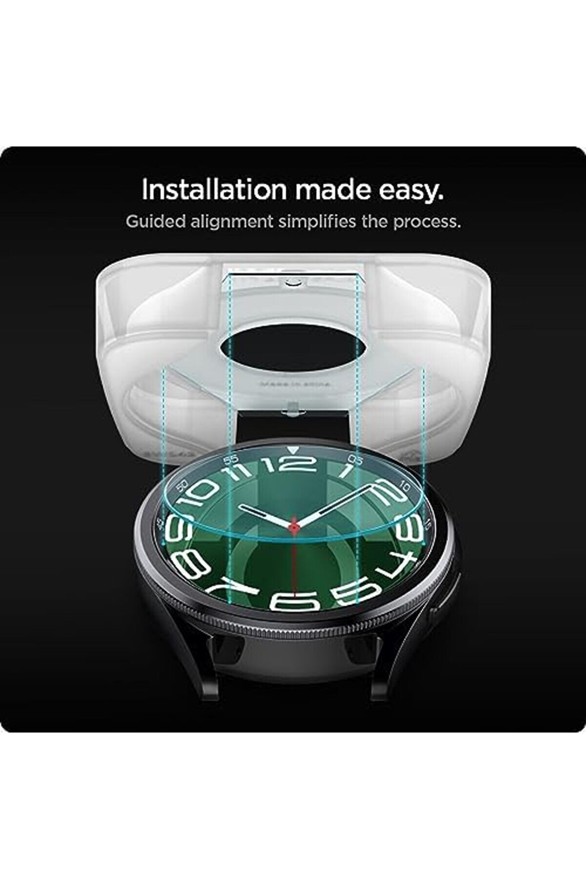 6 (47Mm) Cam Ekran Kurulum Glas.tr Ez Fi̇t Sli̇m Hd (2 Adet) - Agl07