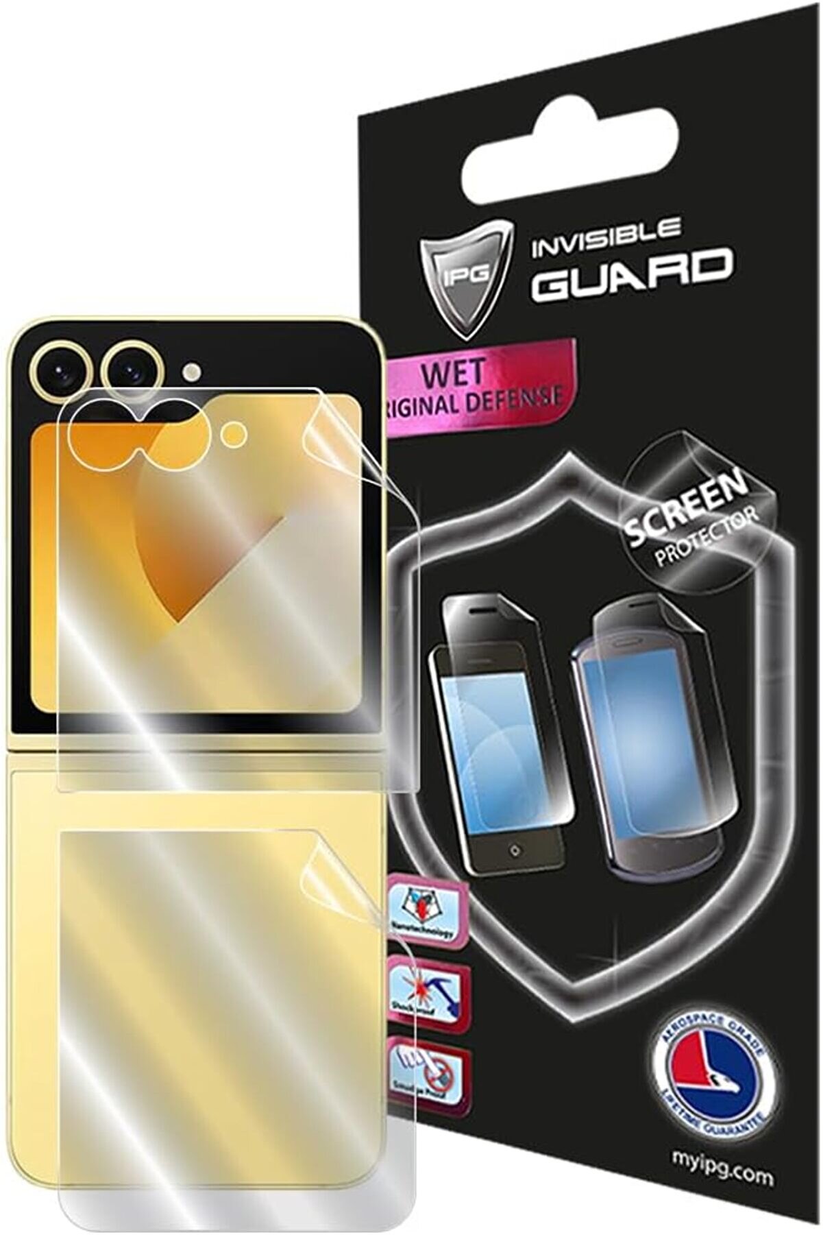 STOREMAX Z Flip 6 HydroGel Görünmez Ekran (Ön - iç Ekran ve Arka) 1014773