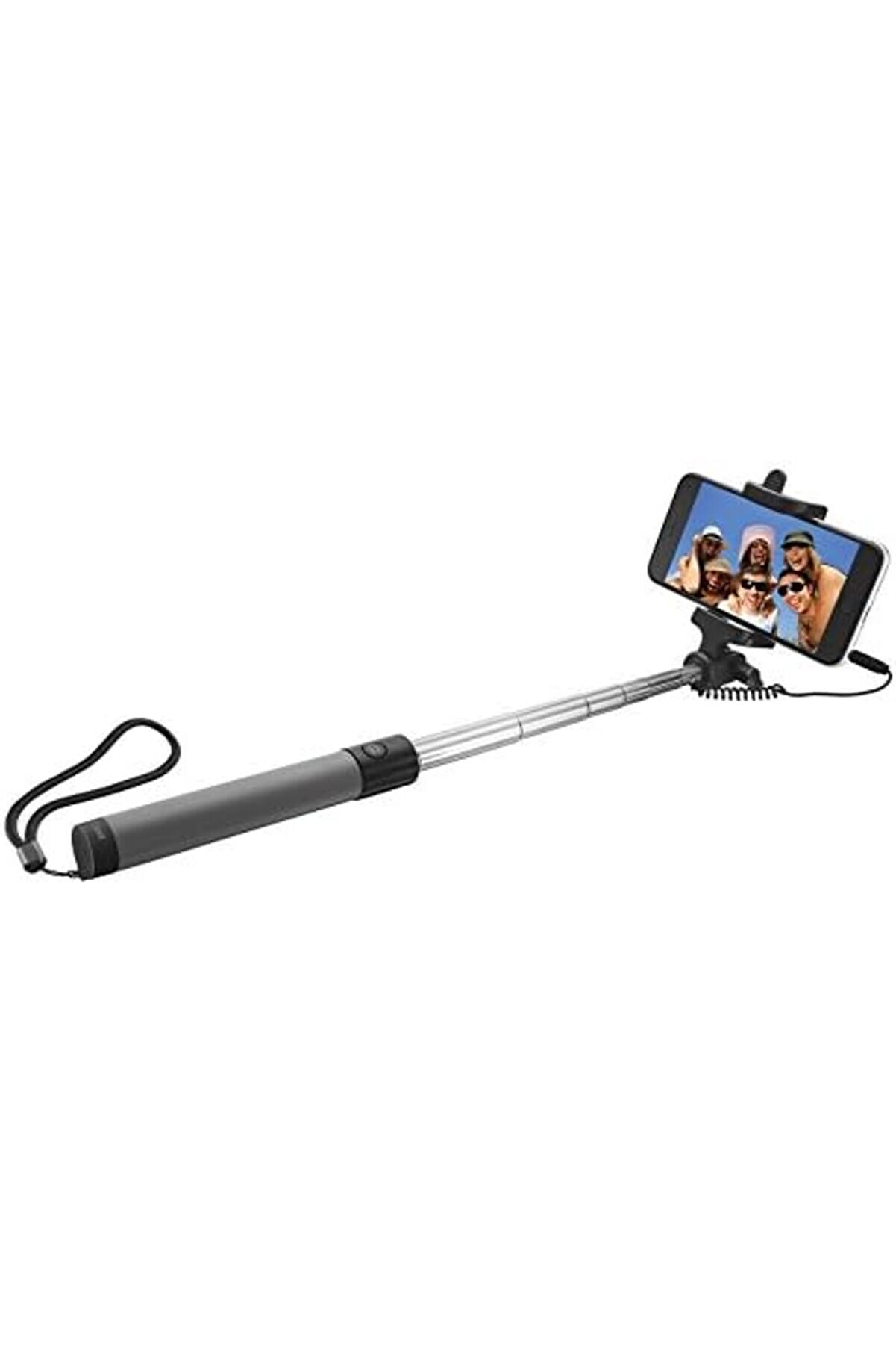 21194 Portati̇f Taşınabi̇li̇r Selfi̇e Çubuğu, Si̇yah 1014773