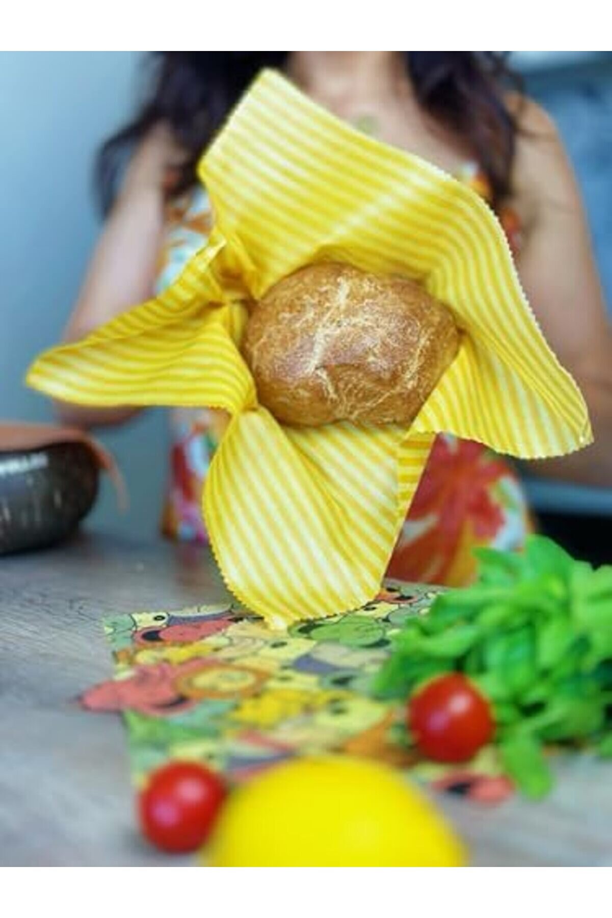 Bezi̇ - Tekrar Kuallanılabi̇len Balmumlu Kumaş 1014773