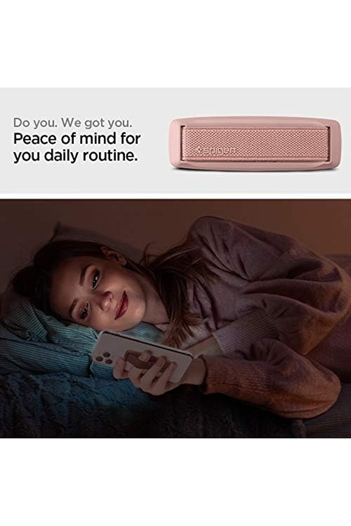 Pltnstoreshop Flex Strap Tüm Ci̇hazlarla Uyumlu / Telefon Tutucu Phone Rose Gold - Amp01143 Pltn