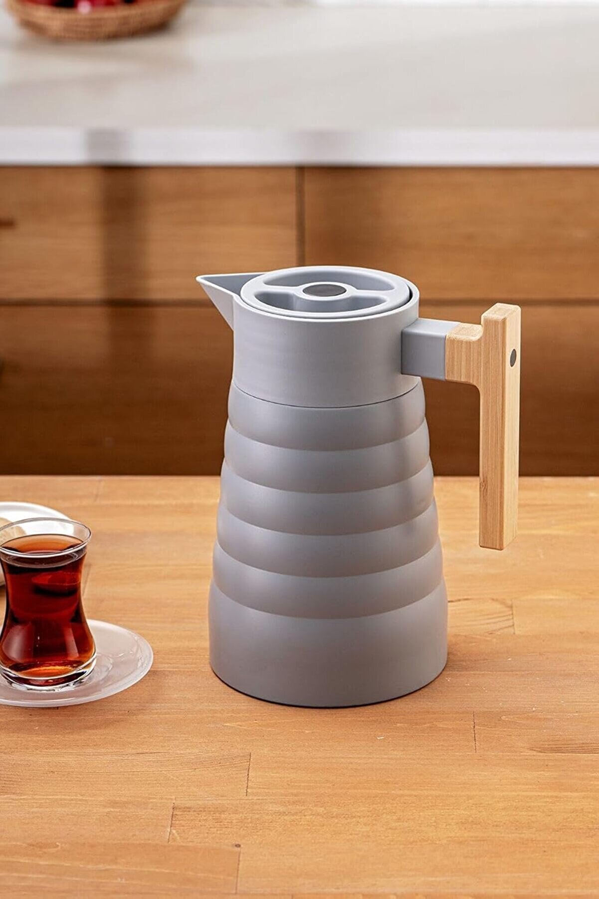 STOREMAX Emboss 1.5 Litre Termos Gri 1014773