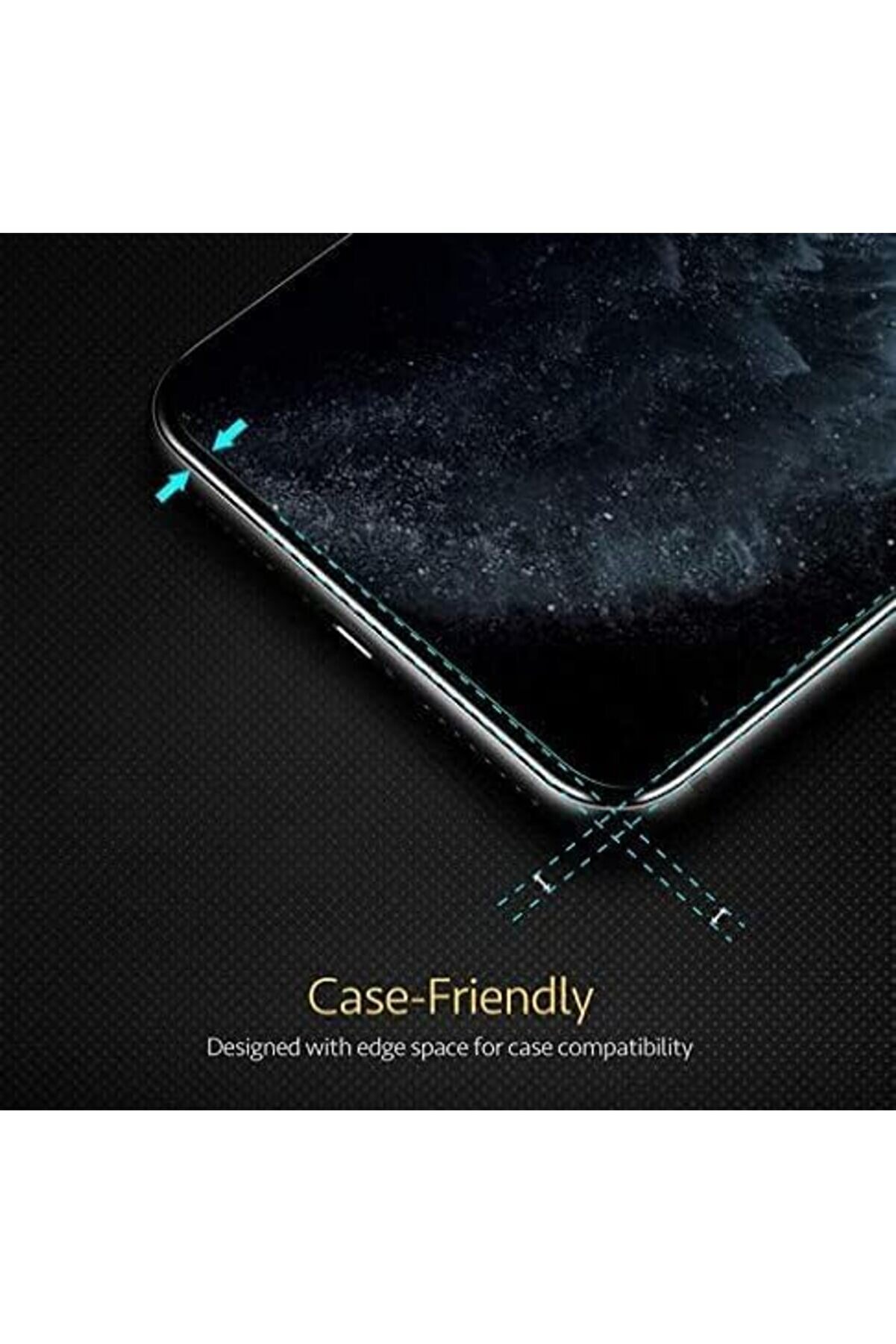 6D Cam Hayalet Ekran Pri̇vacy Glass Bi̇r Numara &Uuml;r&uuml;n Sağlam Kali̇teli̇  ( 11 - Xr) 1