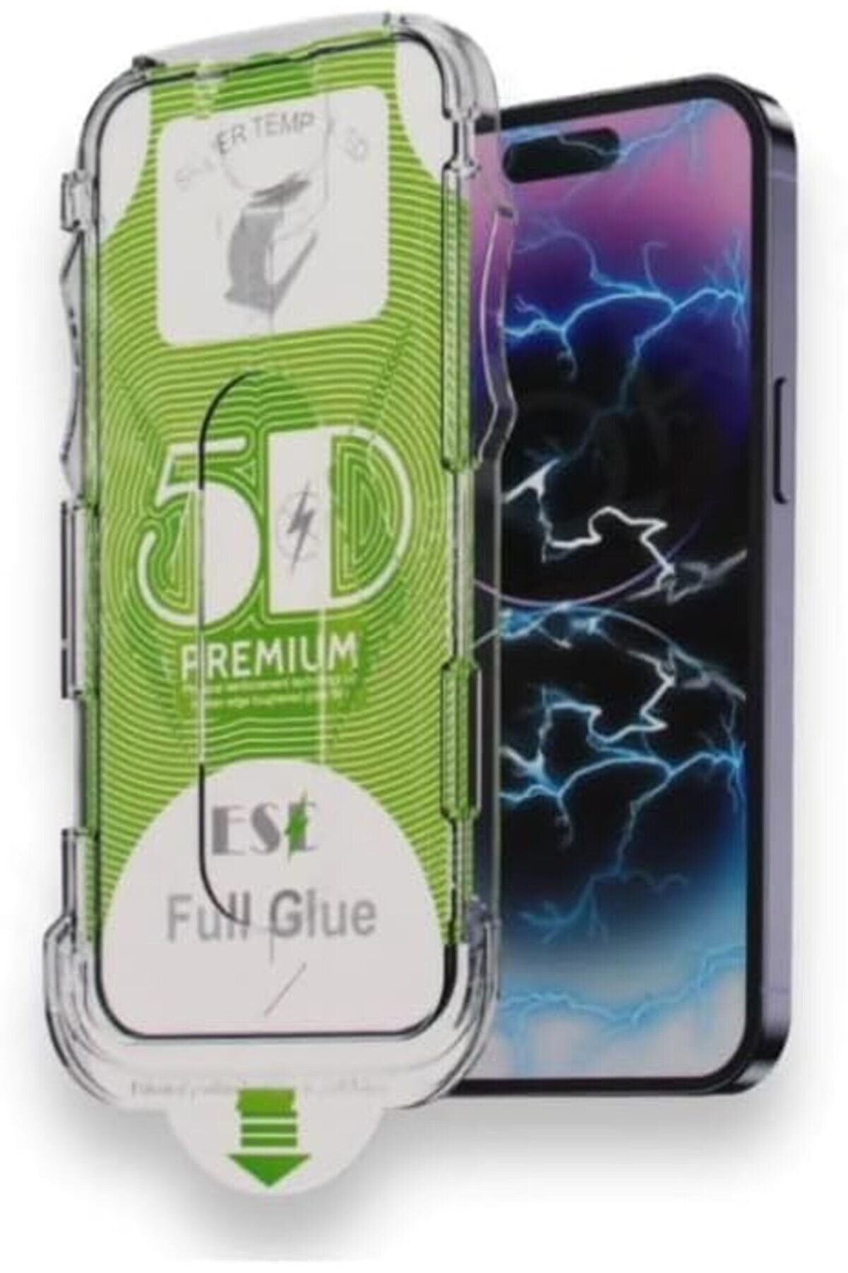 STOREMAX 16 ile Uyumlu Ekran Yapıştırma Aparatlı 5d Ekran Tam Kaplayan Temperli Cam 1014773