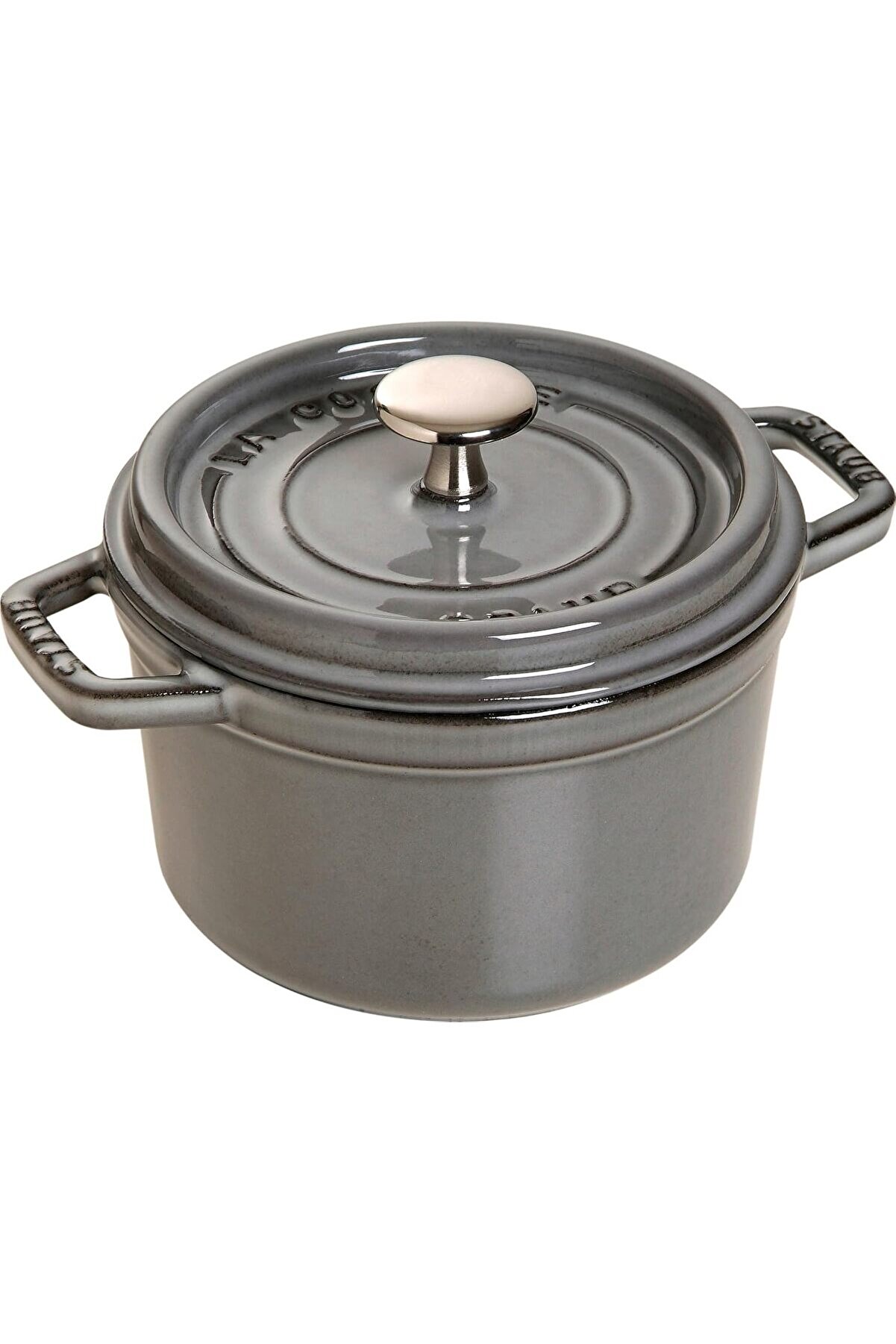 STOREMAX modashine La Cocotte Döküm Tencere, Grafit Gri modascope 1014773