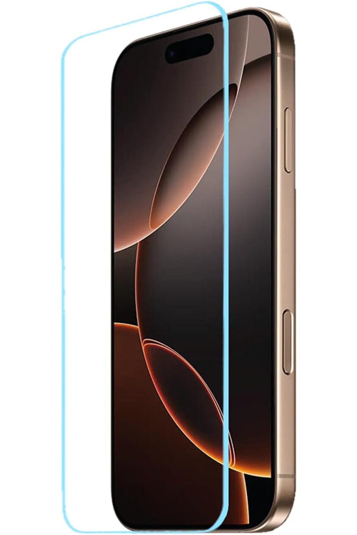 STOREMAX Cam Ekran 16 Pro 6.3" için HD Görüntü Tamperli Cam Çerçevesiz, Darbeye Dayanıklı Dinamik Çerçeve Uyu