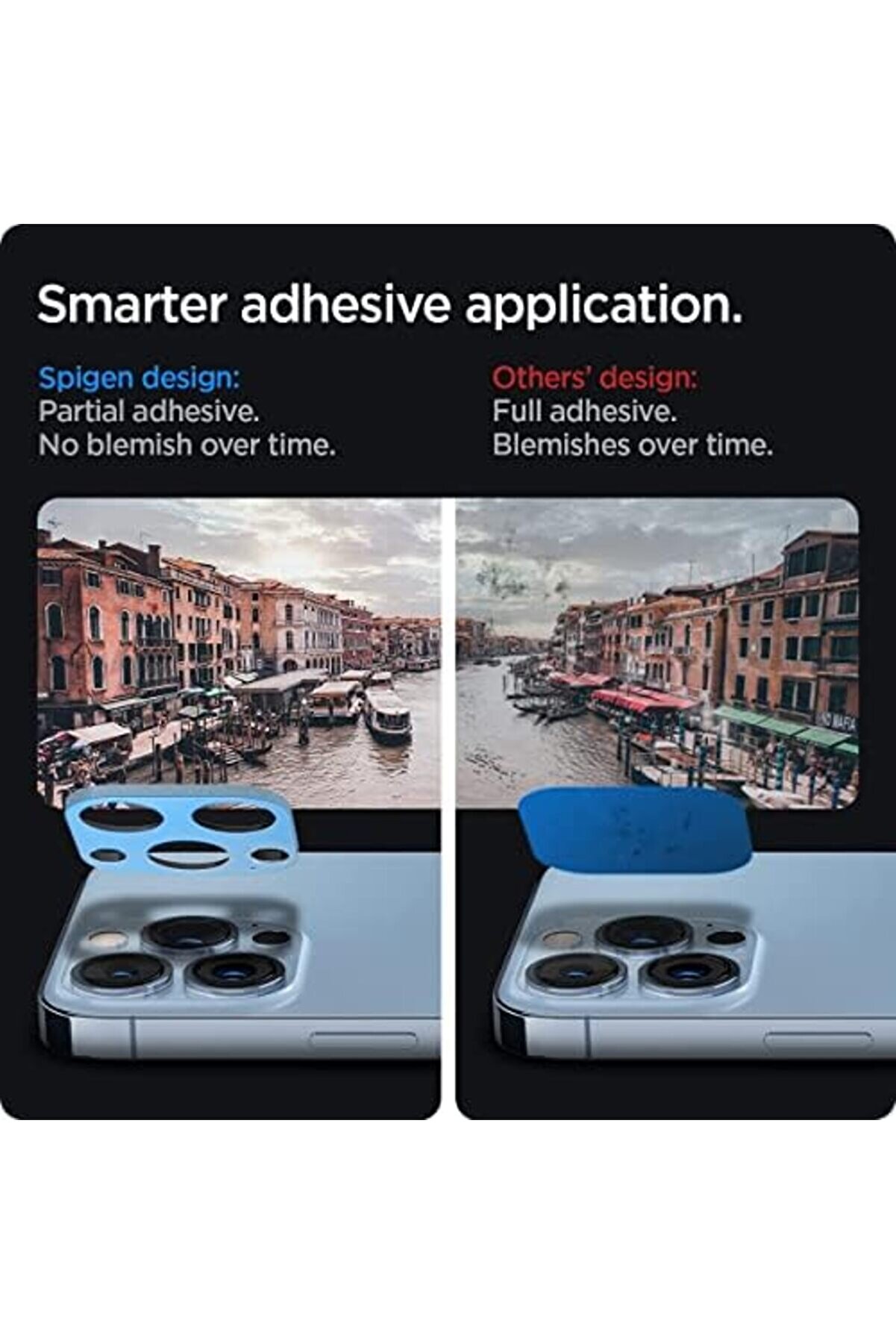 13 Pro Max / 13 Pro Kamera Lens Camı Glas.tr Opti̇k (2 Adet) Si̇erra - Agl04