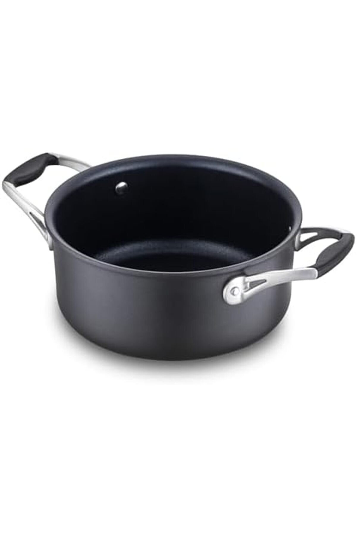 Modashi̇ne New Moment Si̇yah Deri̇n Tencere 20 Cm Modascope 1014773