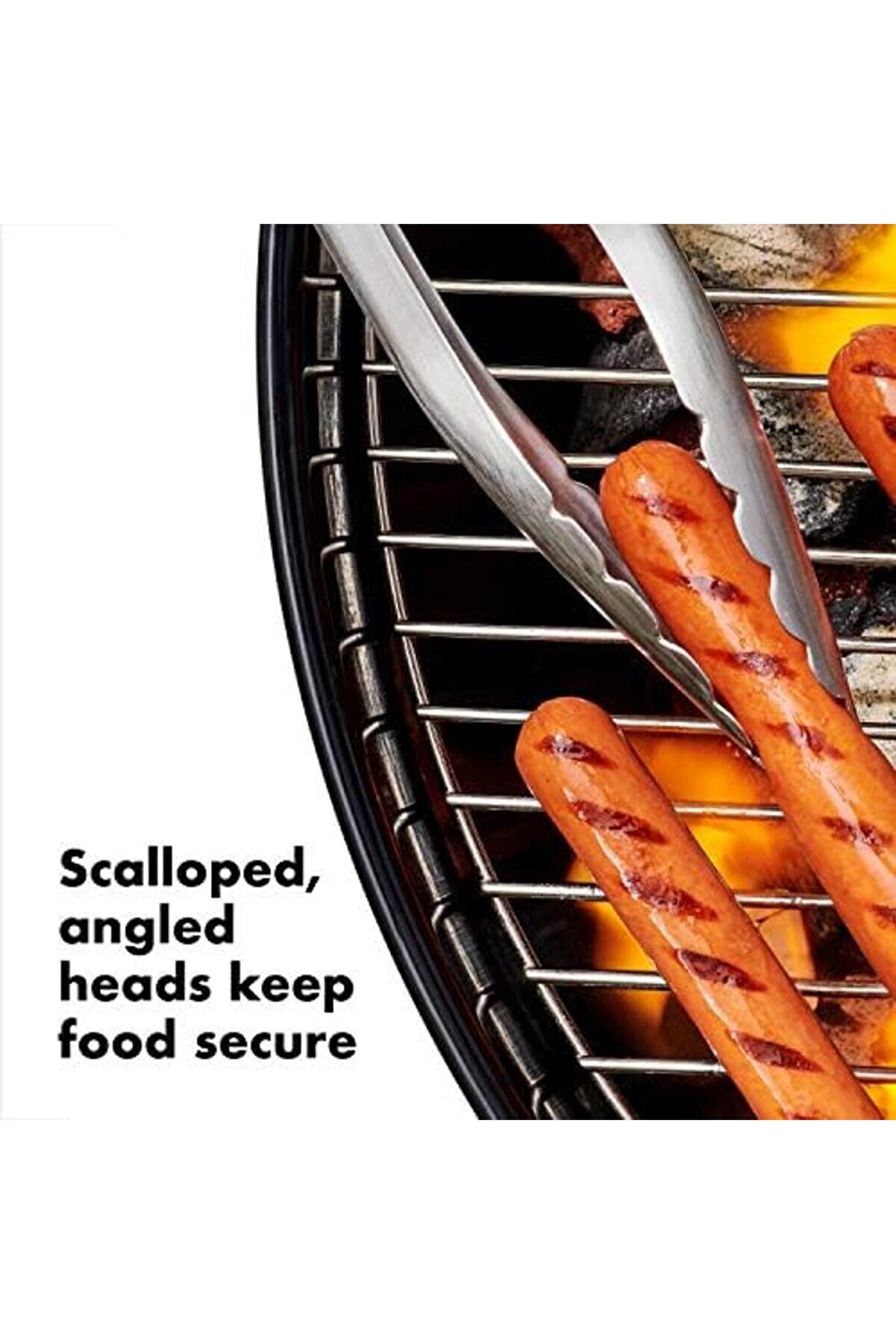 Modashi̇ne Good Gri̇ps Spatula Ve Maşa Seti̇ - Bulaşık Maki̇nesi̇nde Yıkanabi̇li̇r Barbekü Maşası Seti̇ Pasl