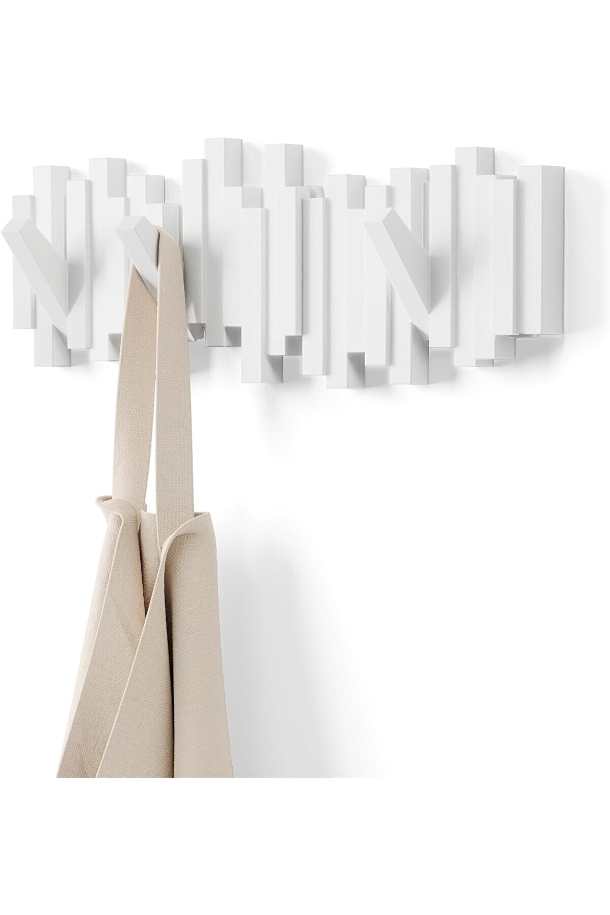 STOREMAX Sticks Birimi Askısı, Modern ve Yer Tasarrufu Sağlayan Raporlara Sunulur, Ceketler, Mantolar, Şallar